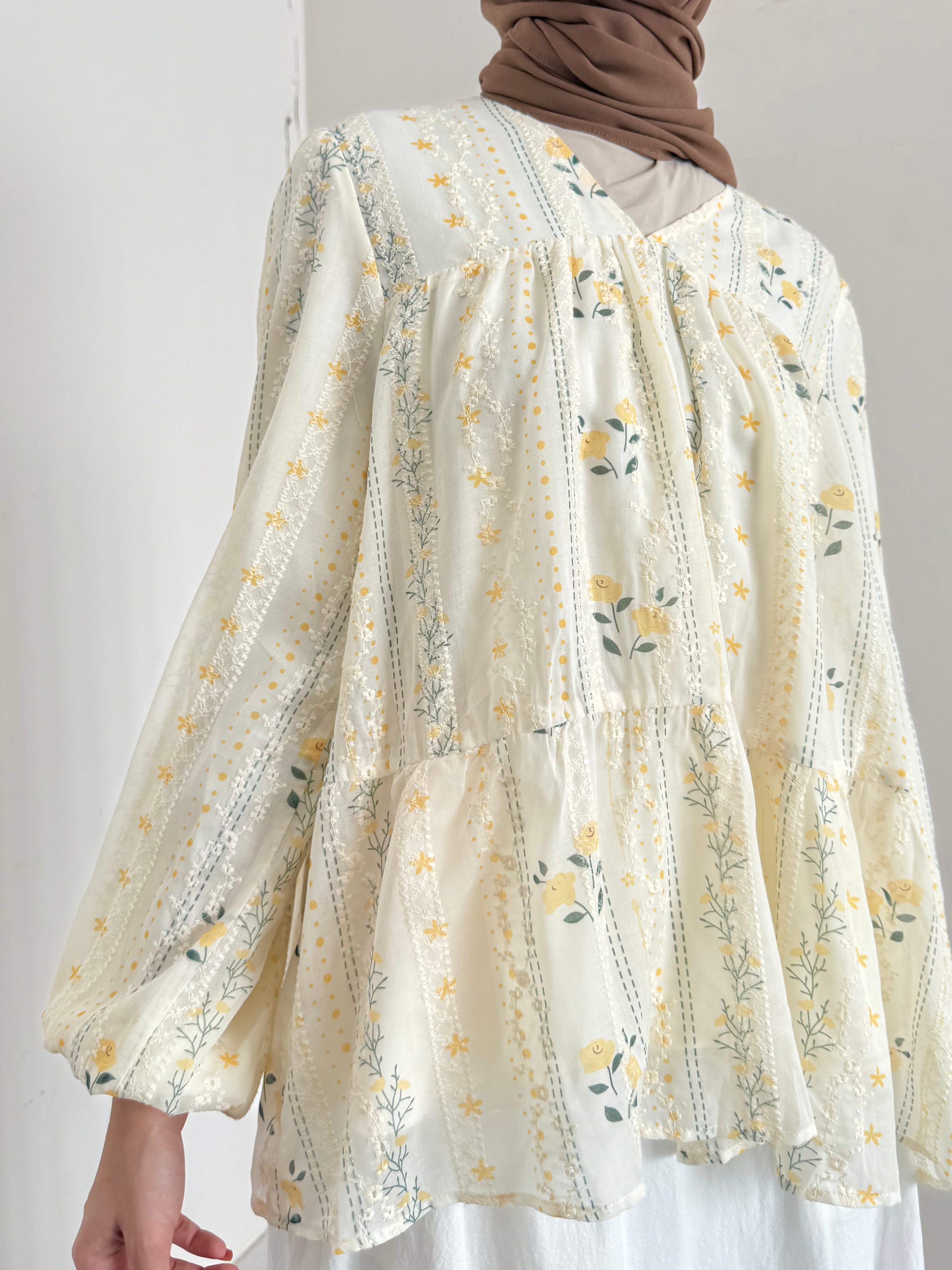 Tiers of Grace - Flora Blouse