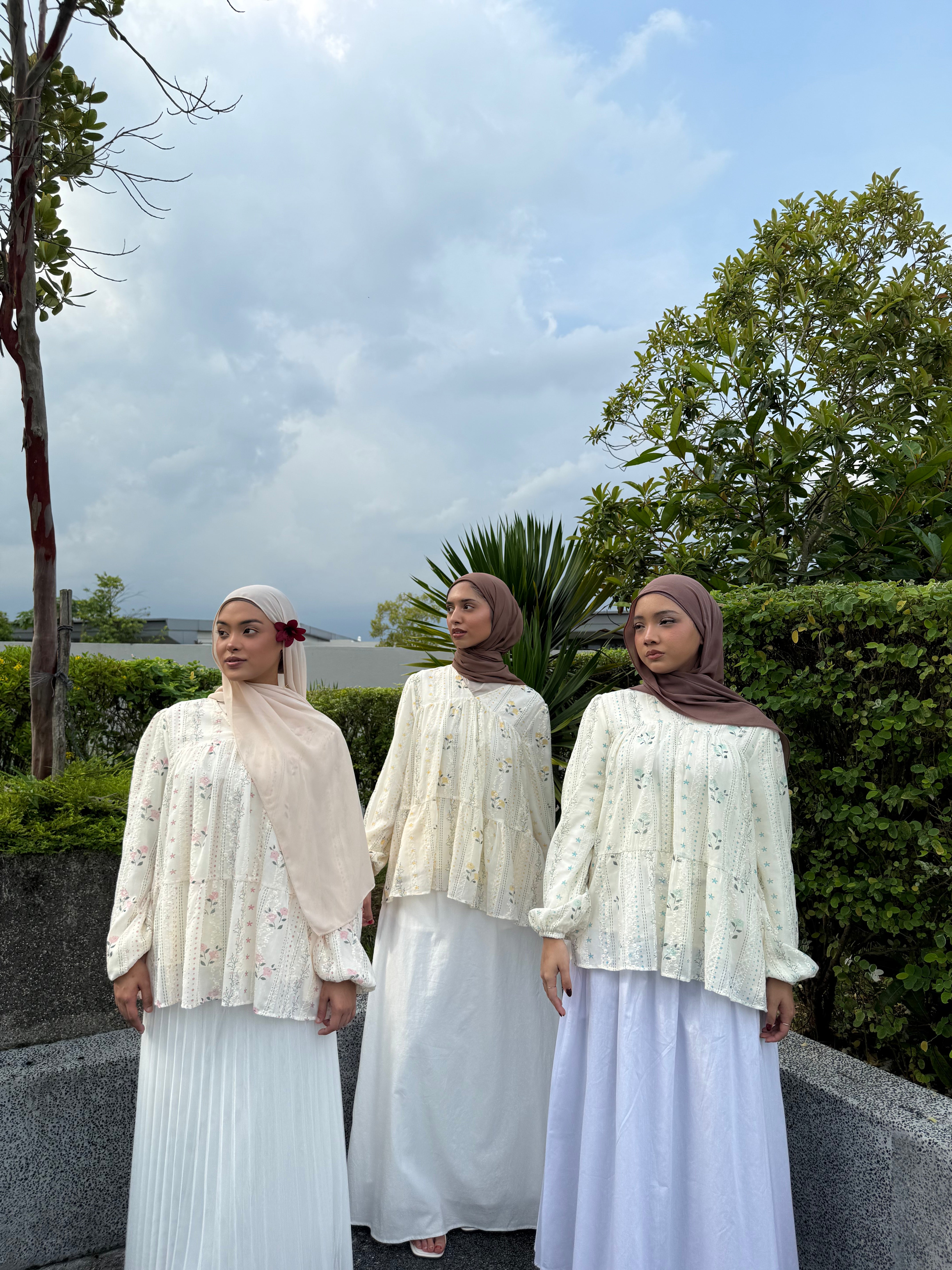 Tiers of Grace - Flora Blouse