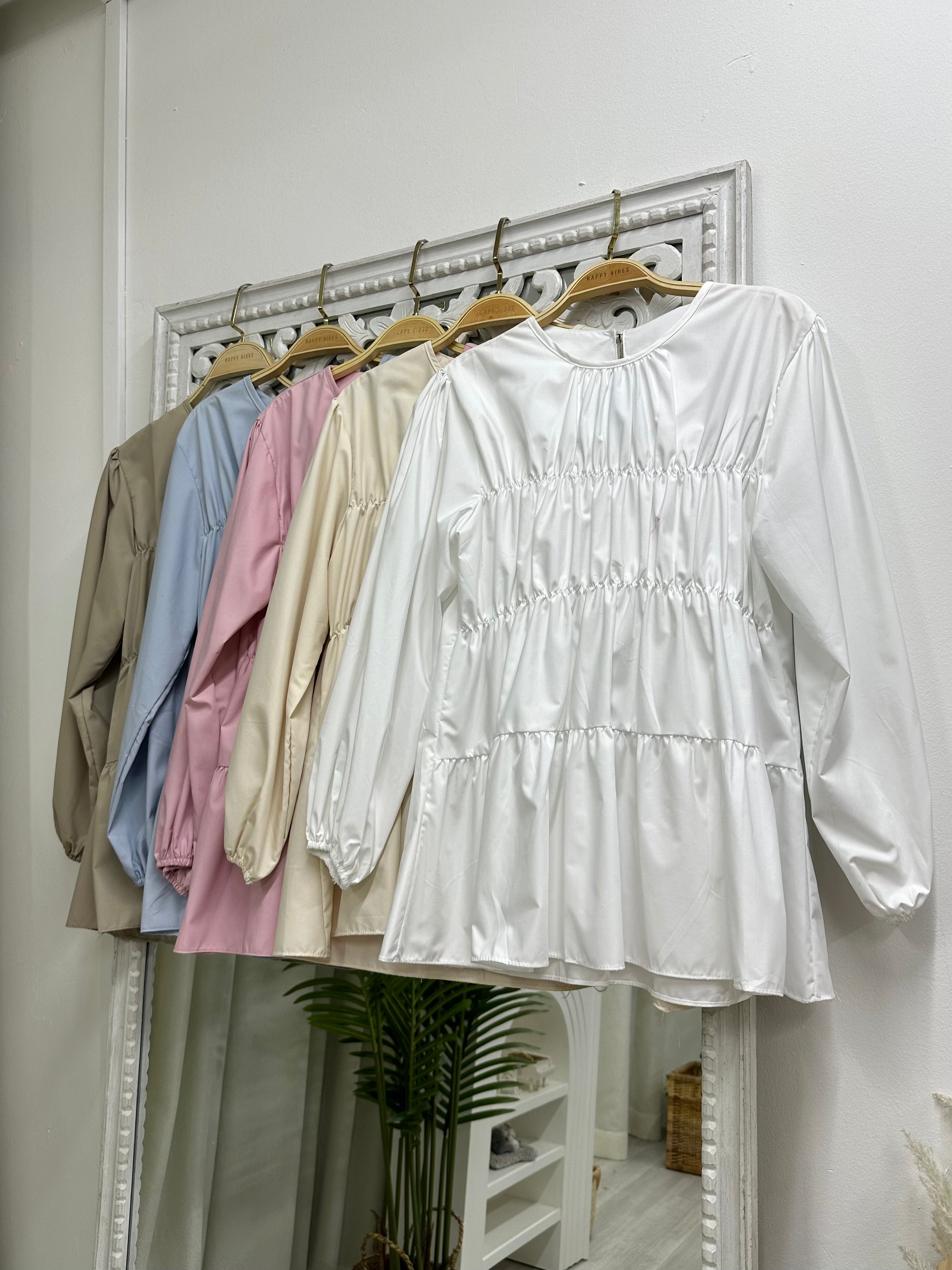 Freya Soft Ruched Top Basic