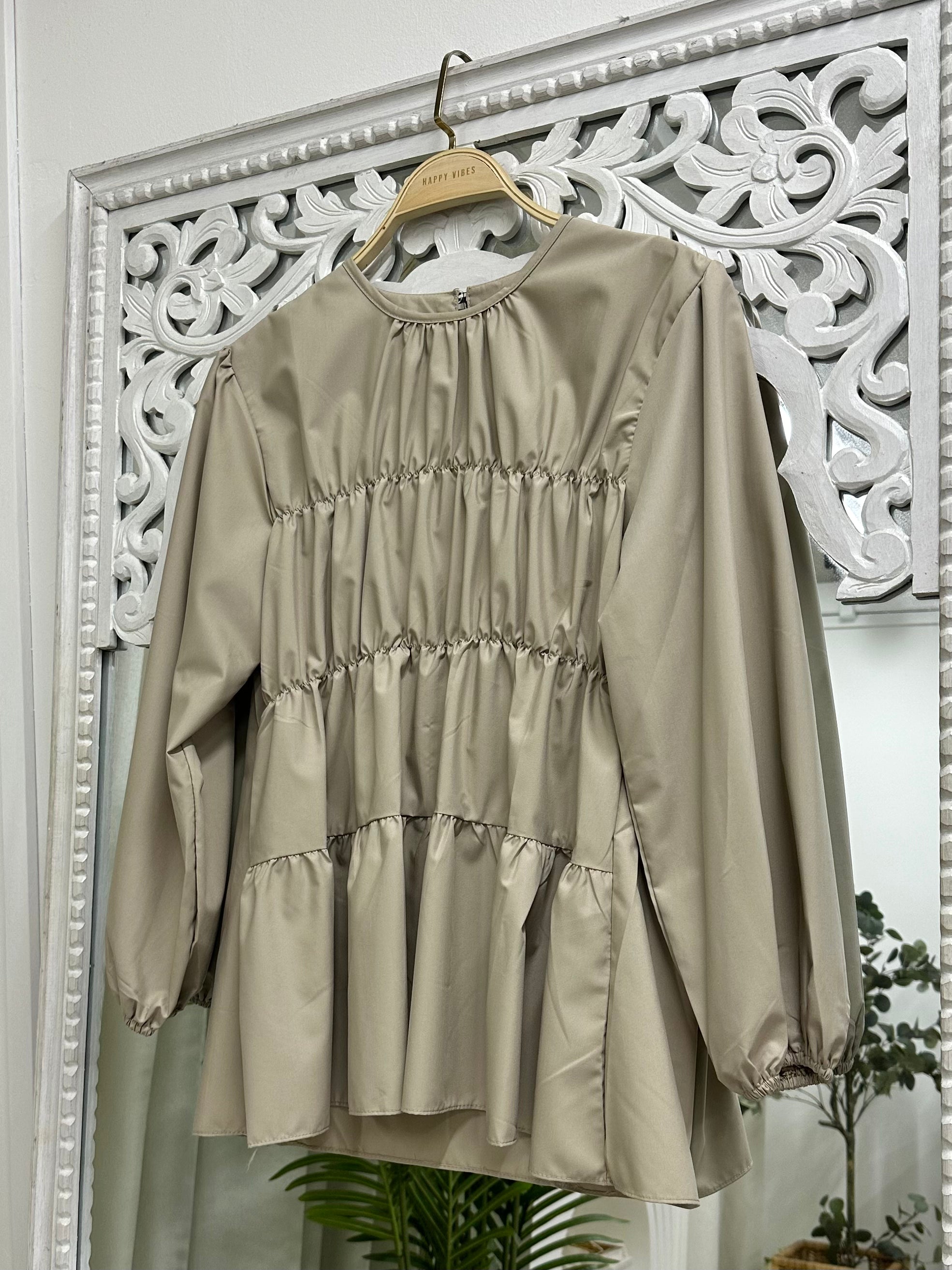 Freya Soft Ruched Top Basic