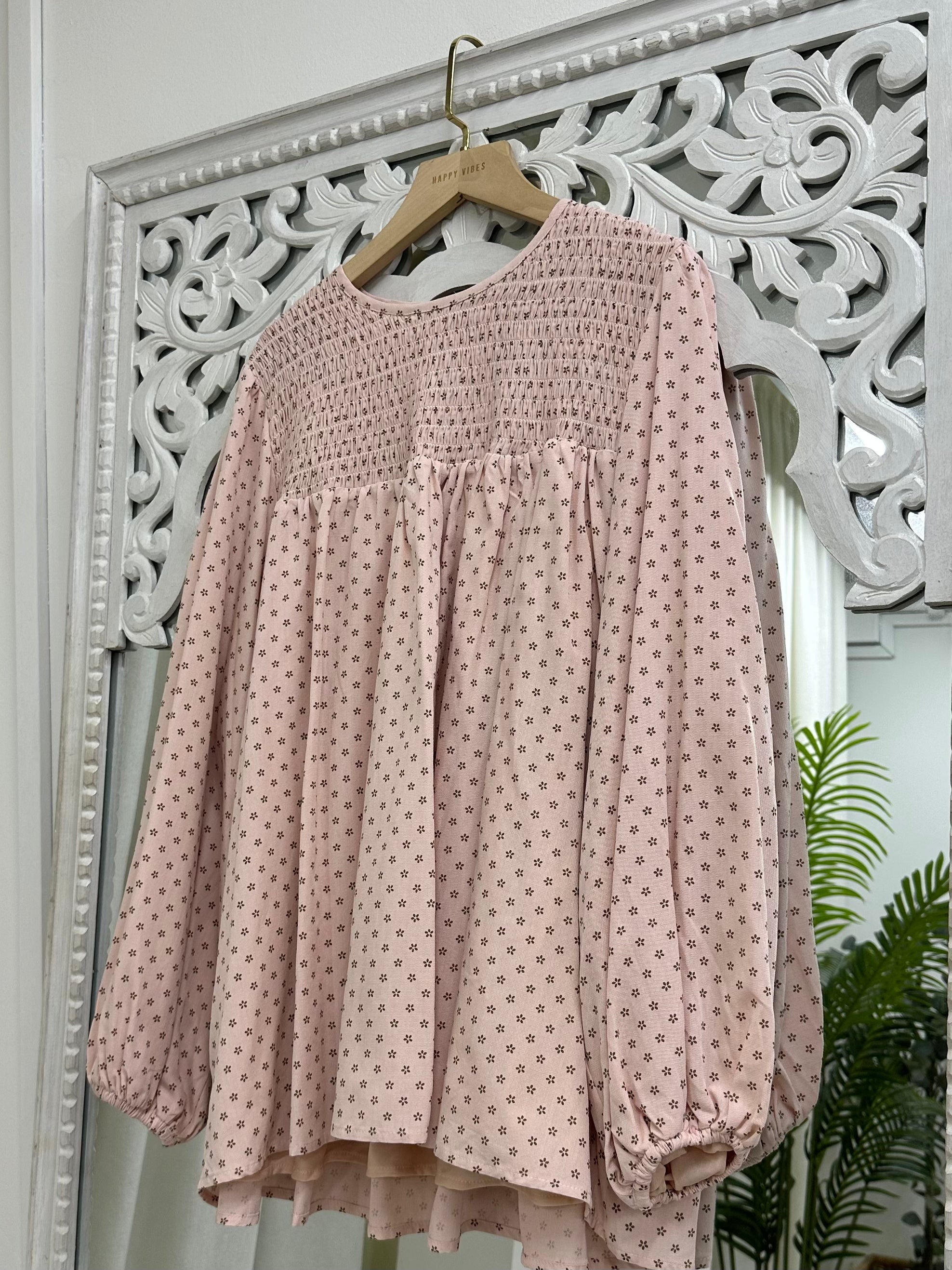 Aurora Smocked Top - Daisy