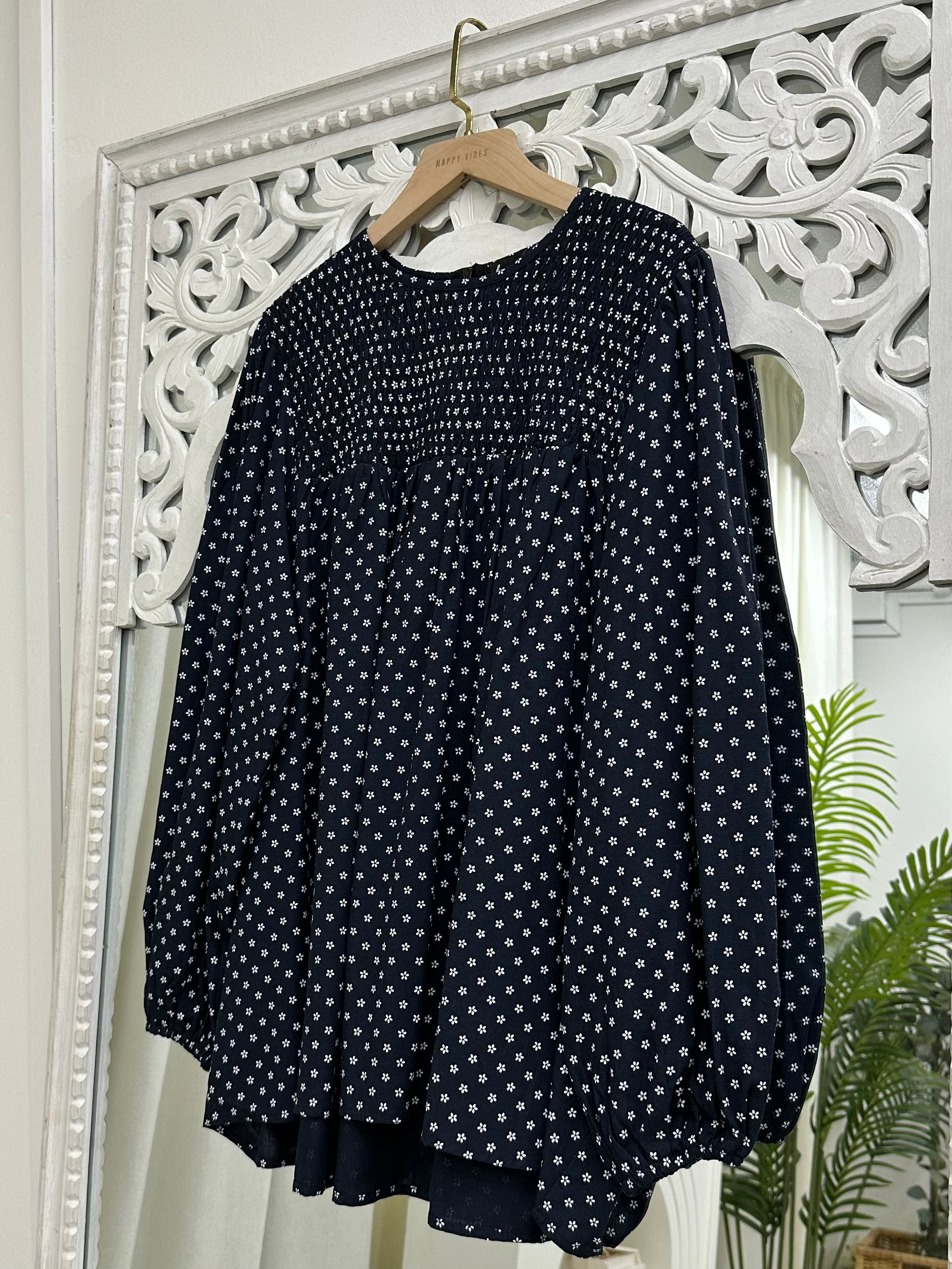 Aurora Smocked Top - Daisy