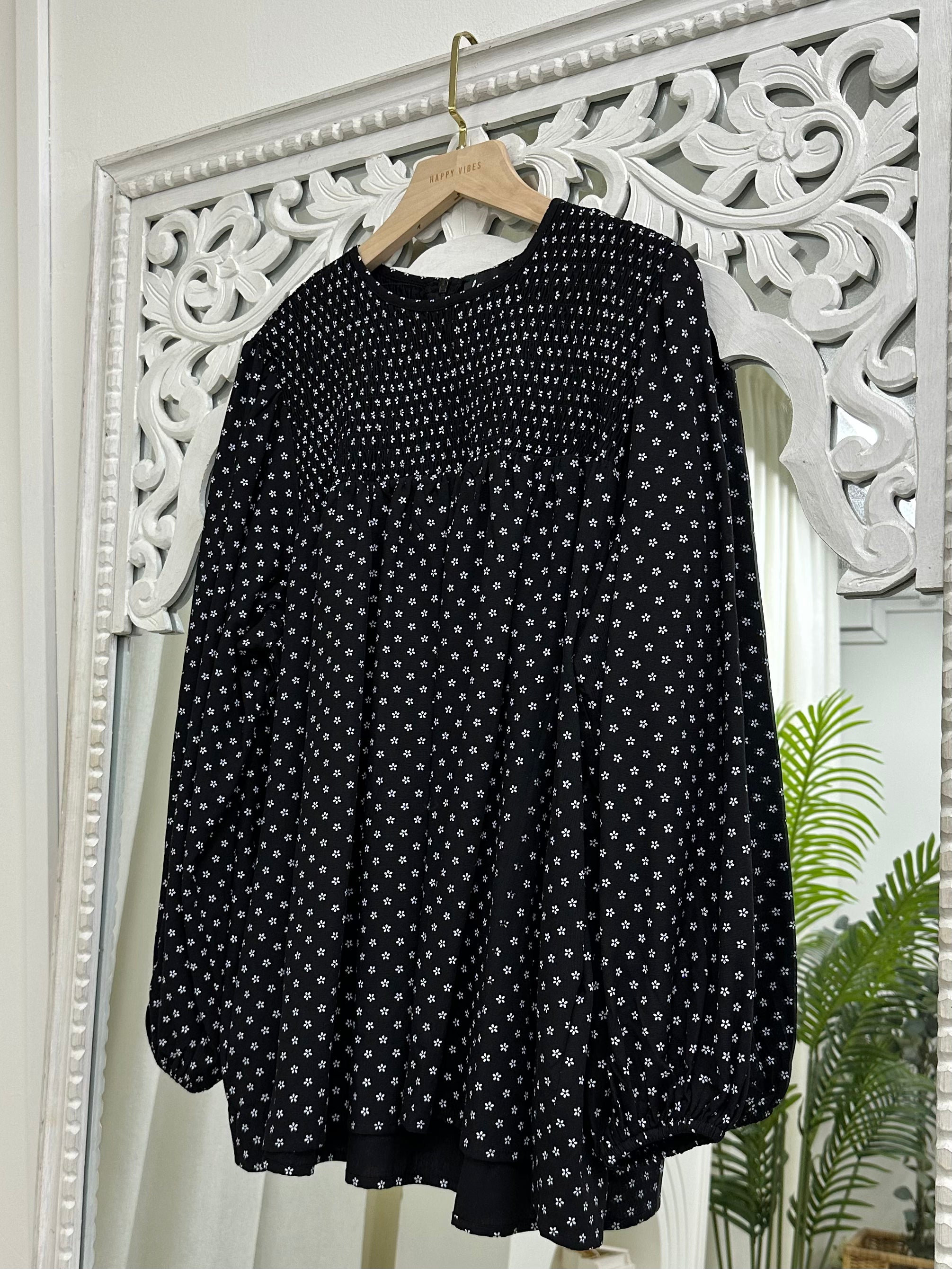 Aurora Smocked Top - Daisy