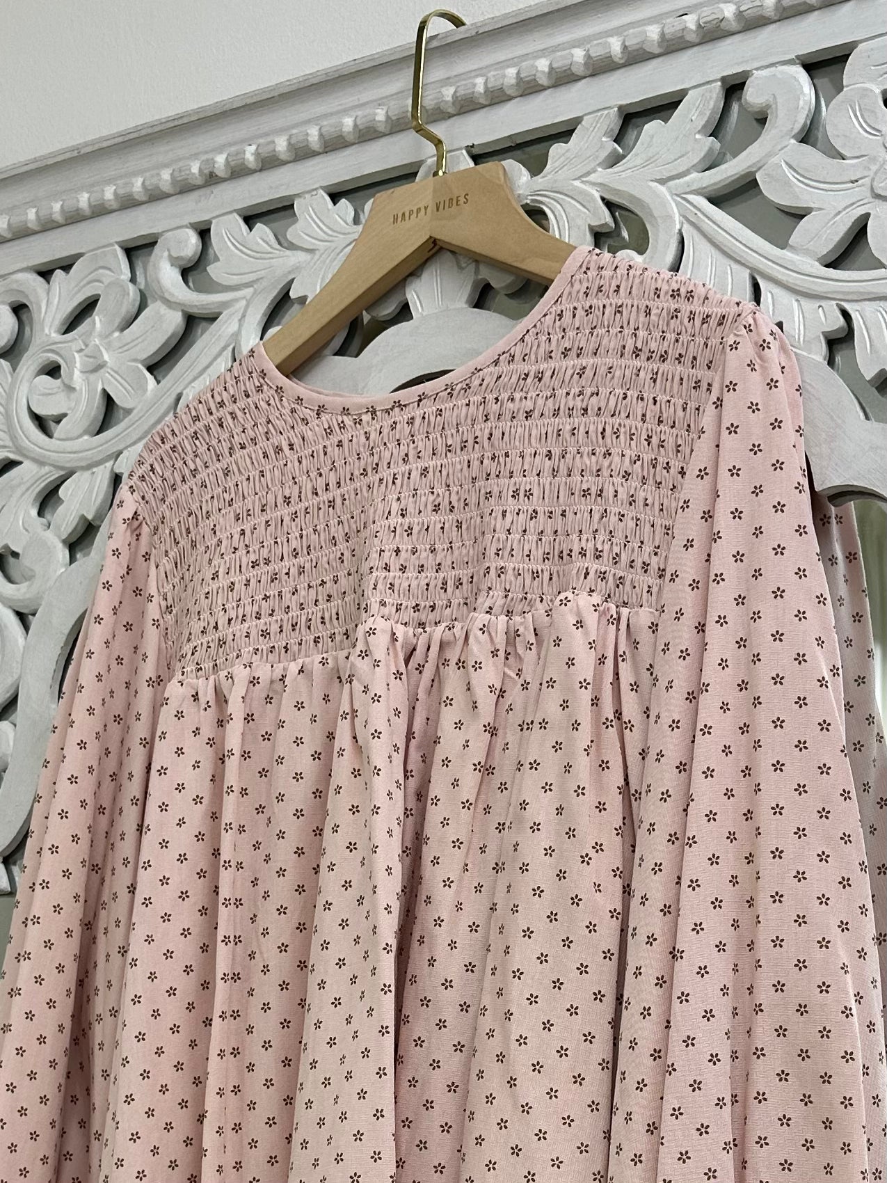 Aurora Smocked Top - Daisy