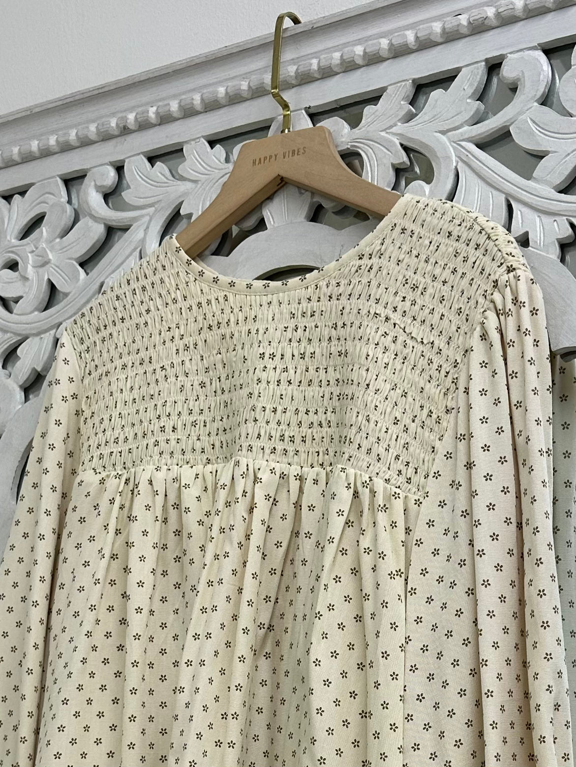 Aurora Smocked Top - Daisy