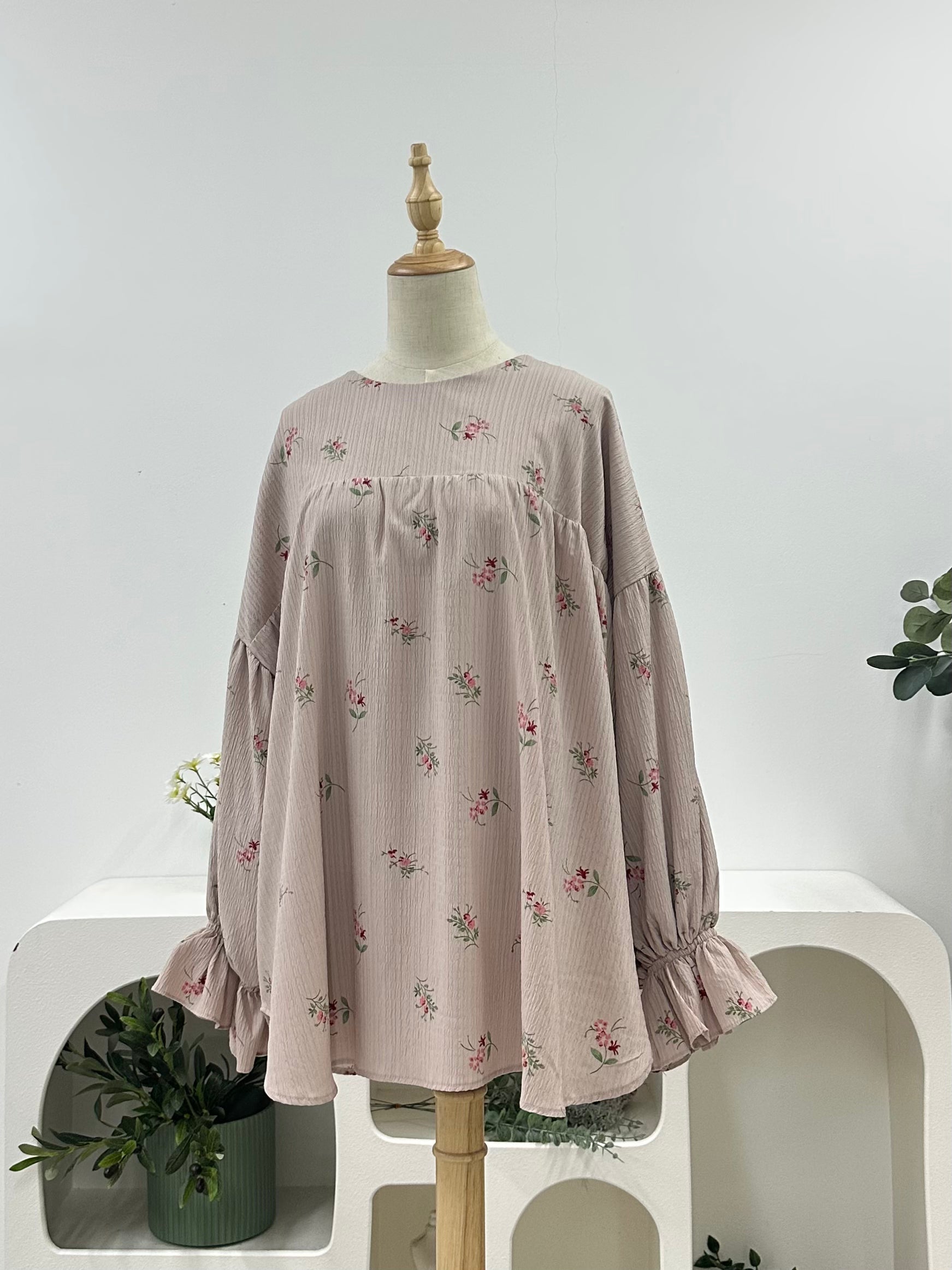 Kate Oversized Doll Top Flowy Blouse