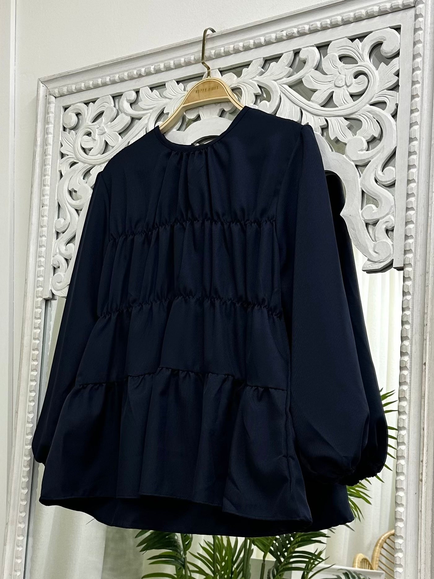 Freya Ruched Polyester Top