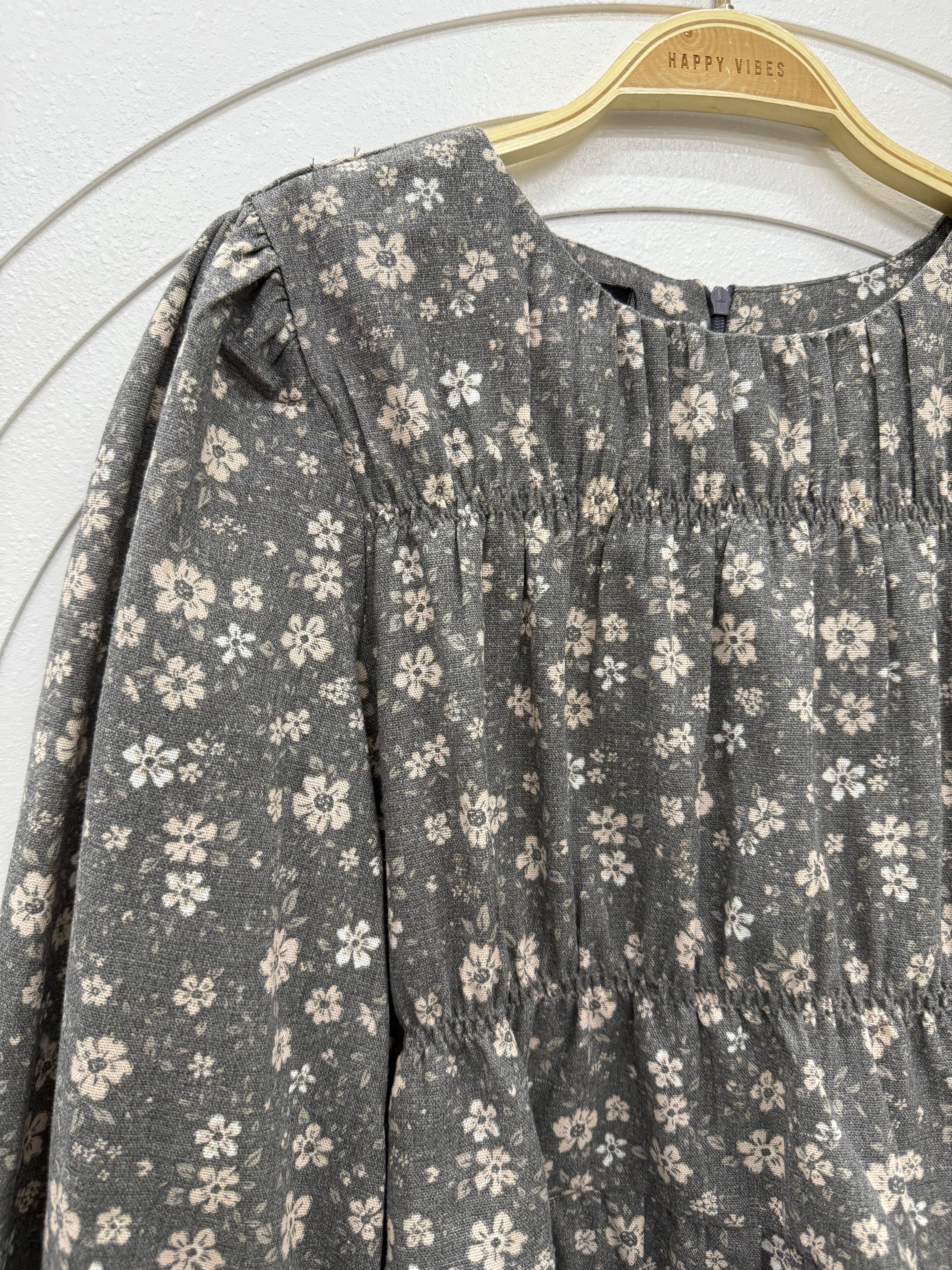 Freya Printed Ruched Top