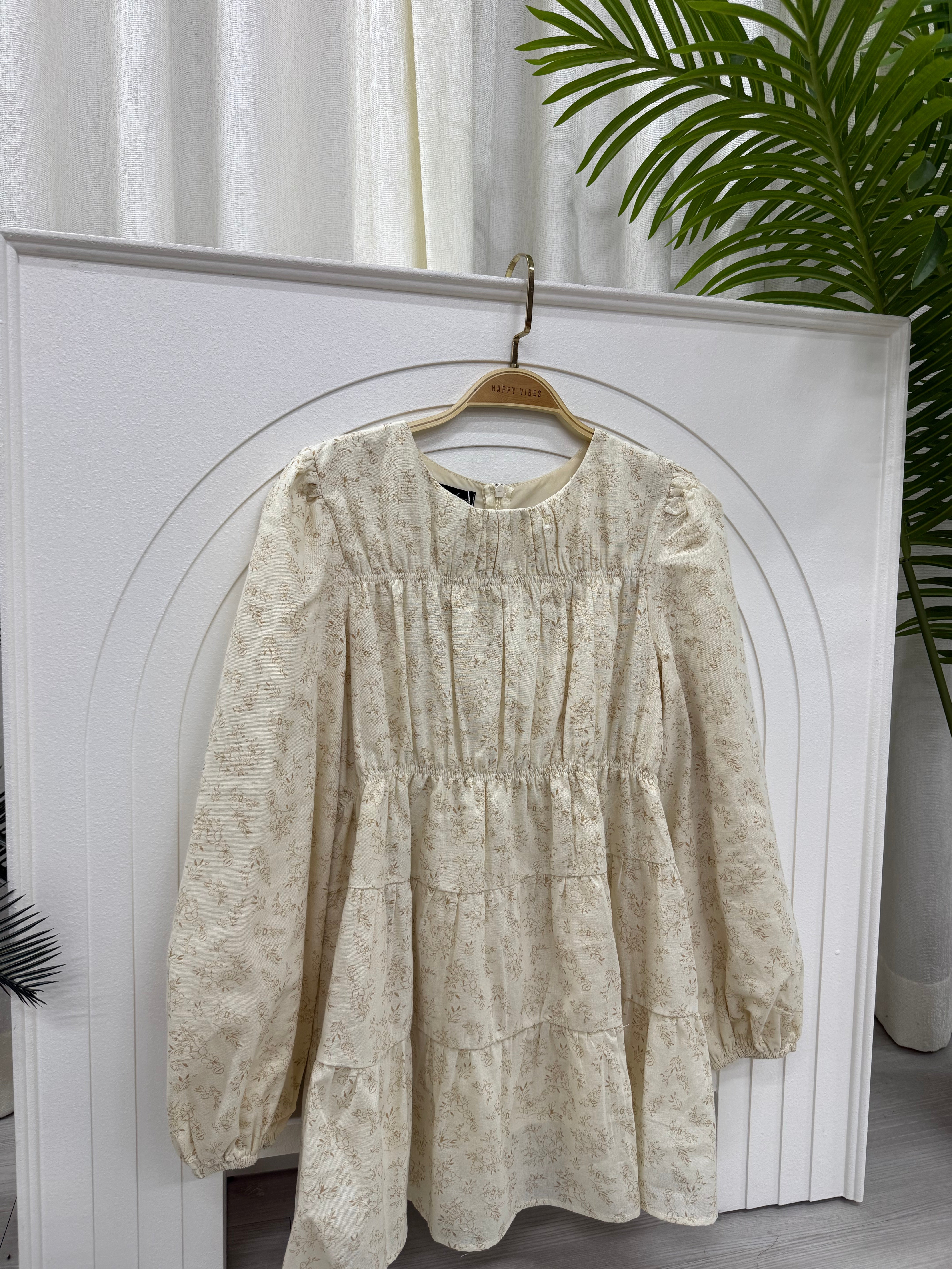 Freya Printed Ruched Top