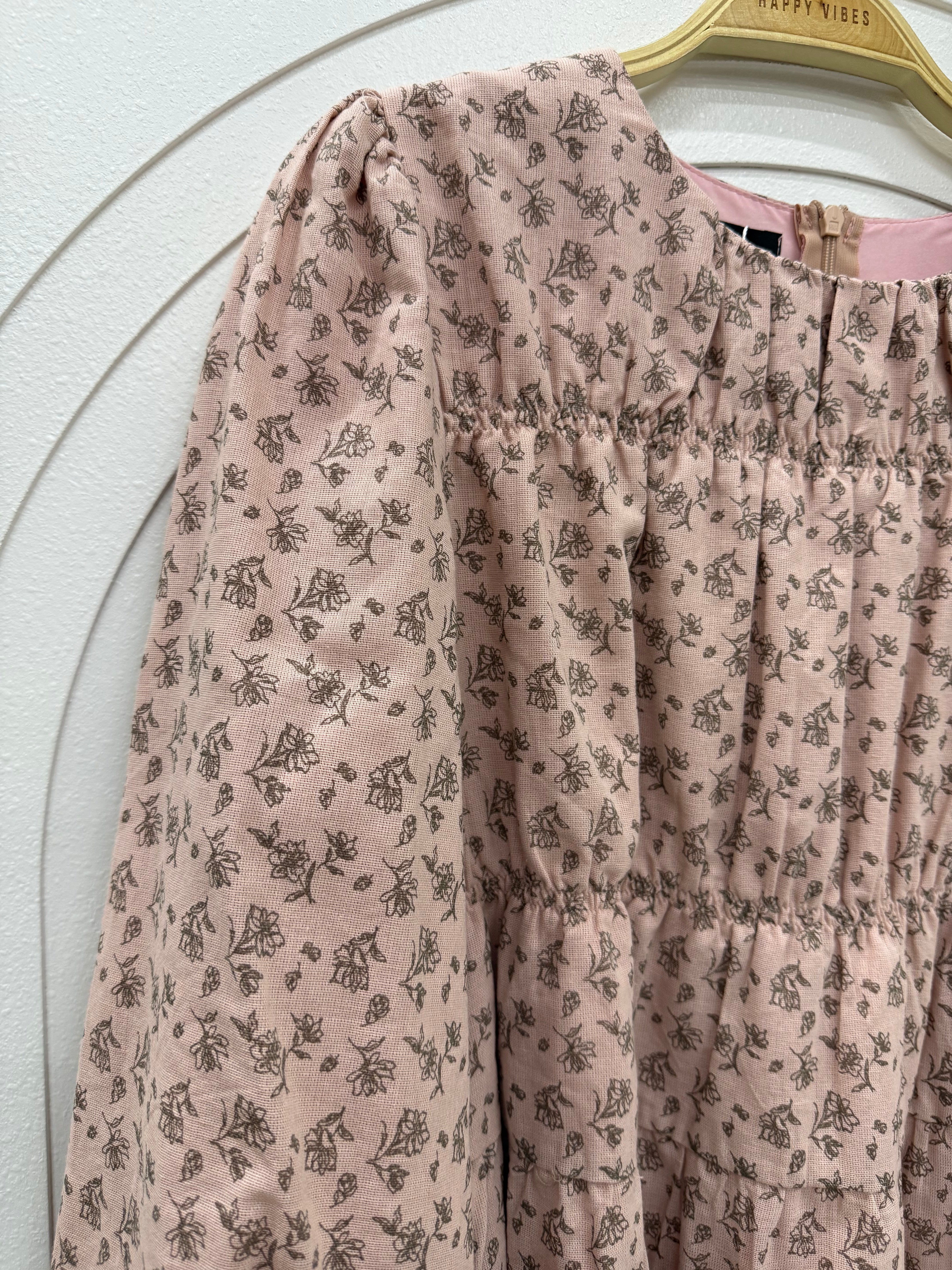 Freya Printed Ruched Top