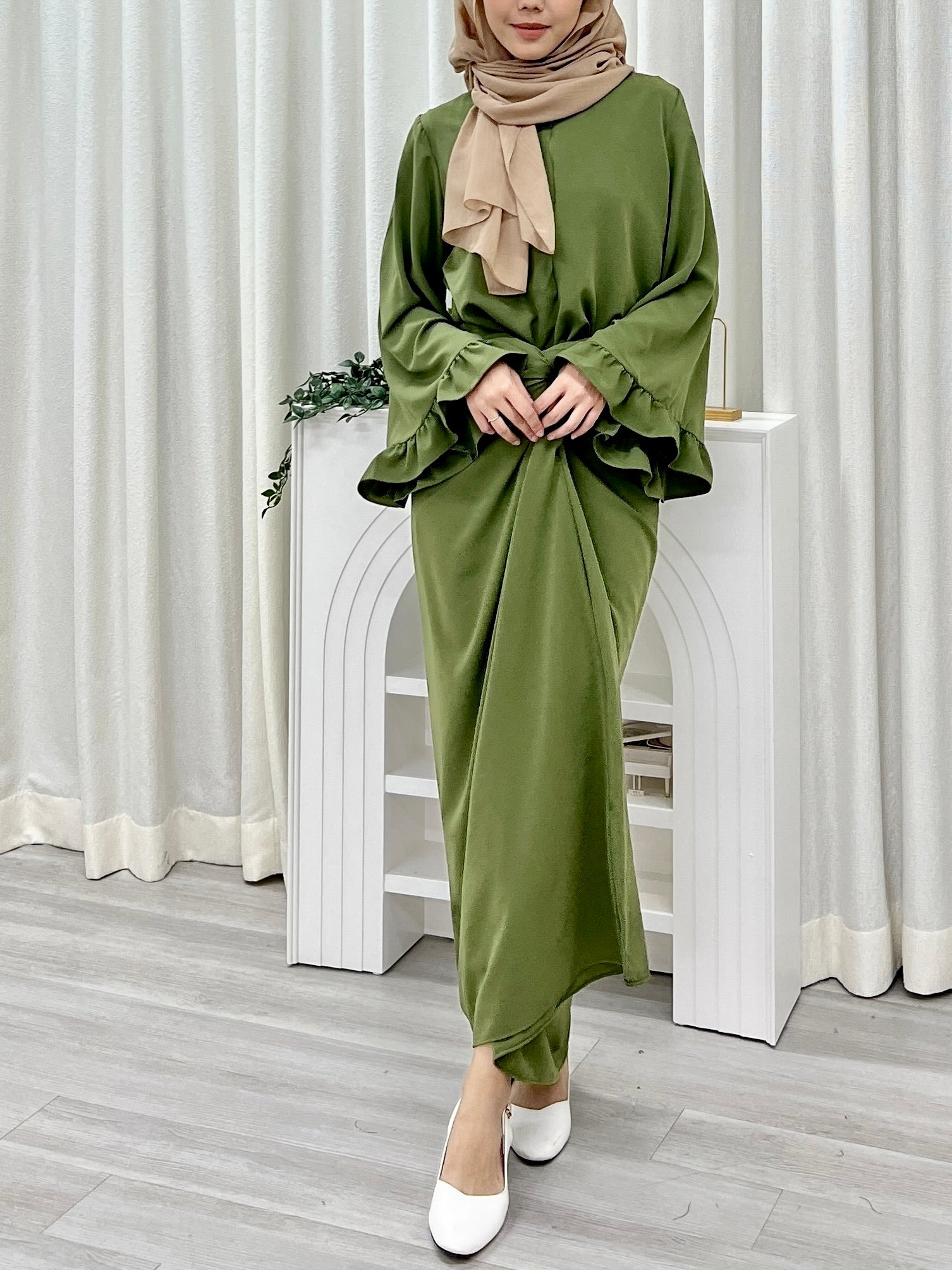 Alia Butterfly Skirt Set