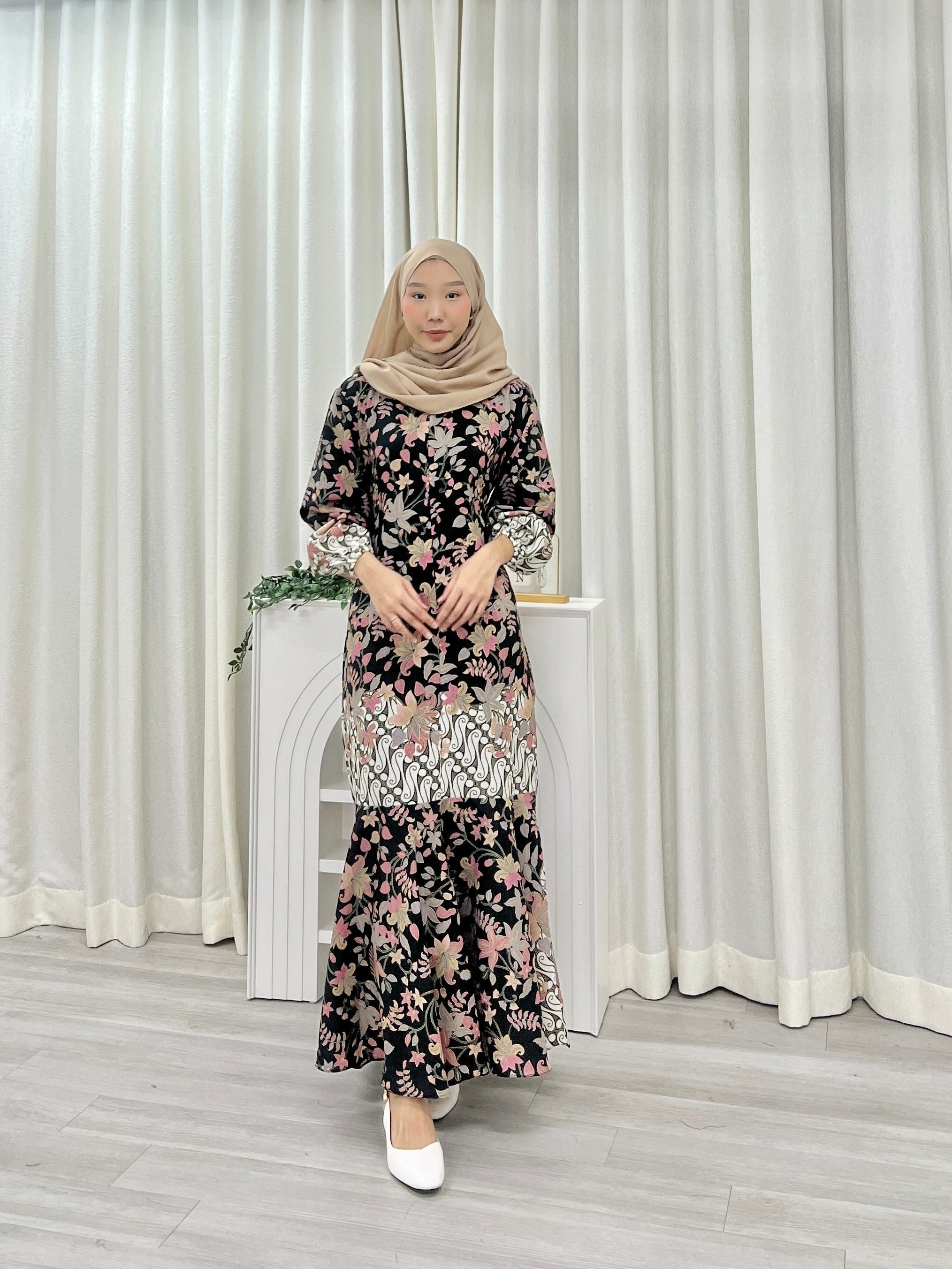Mermaid Batik Dress - Dosansia