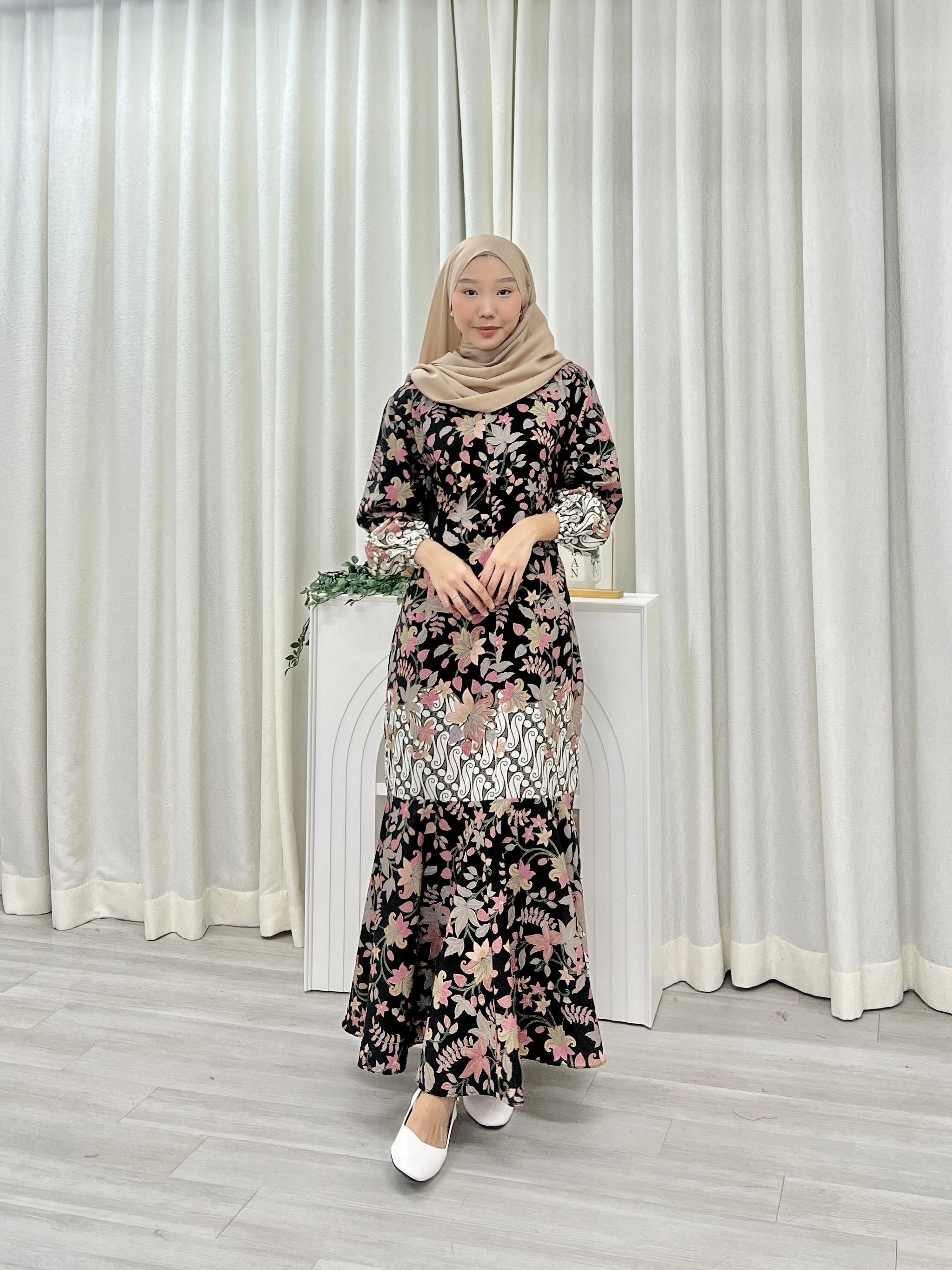 Mermaid Batik Dress - Dosansia