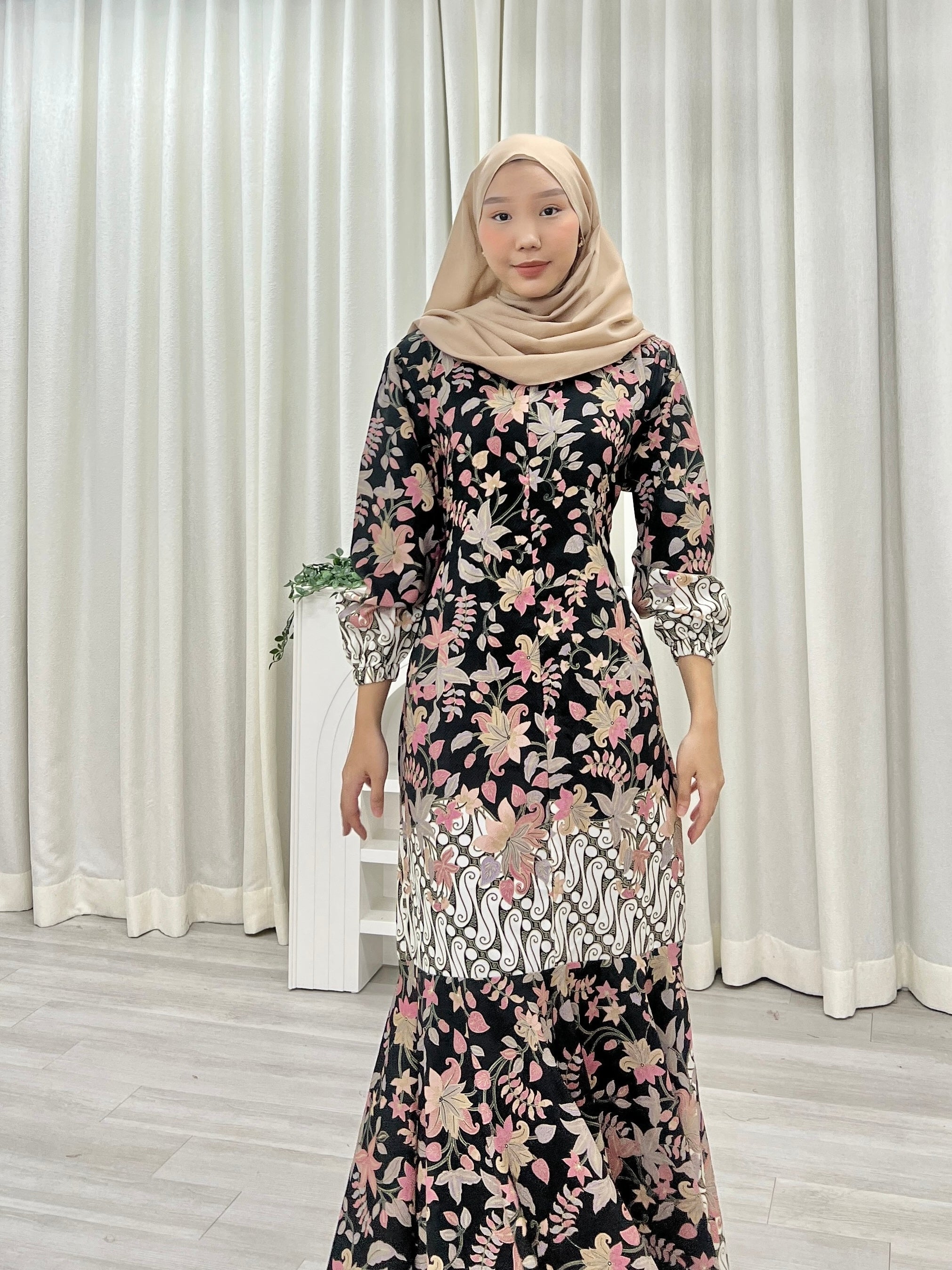 Mermaid Batik Dress - Dosansia