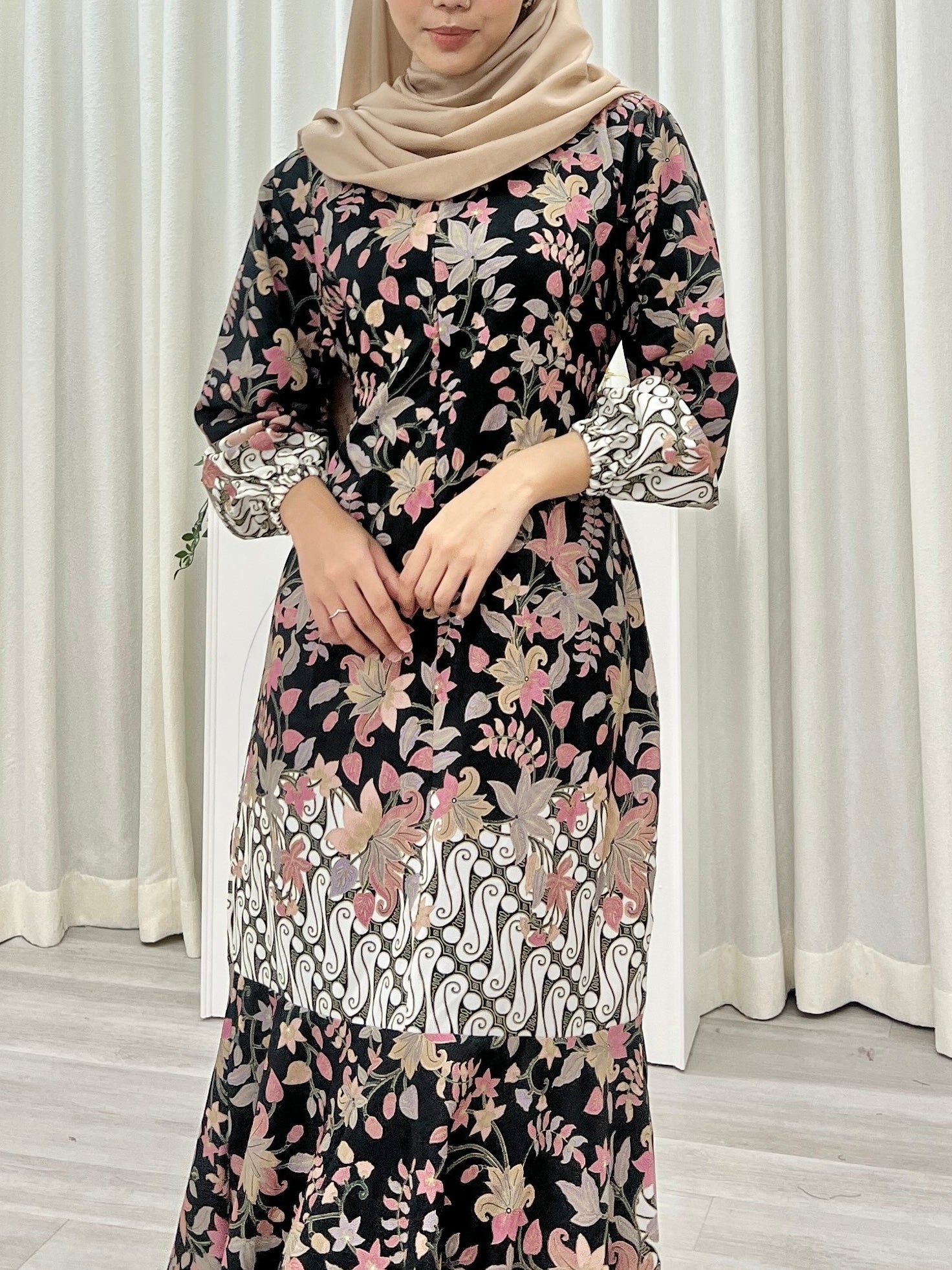 Mermaid Batik Dress - Dosansia