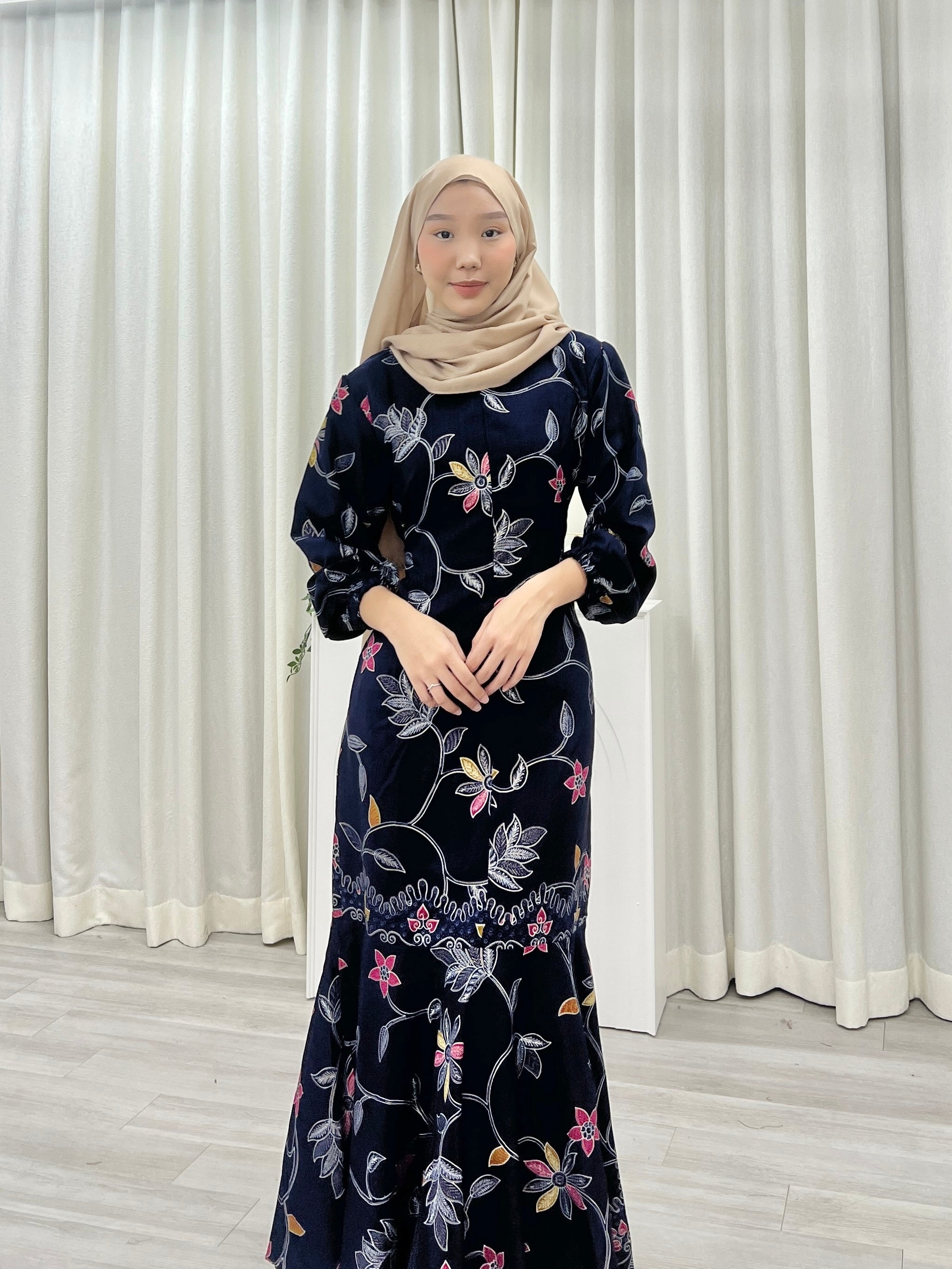 Mermaid Batik Dress - Saira