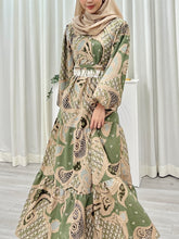 Load image into Gallery viewer, Batik Balloon Sleeve Dress - Dewi
