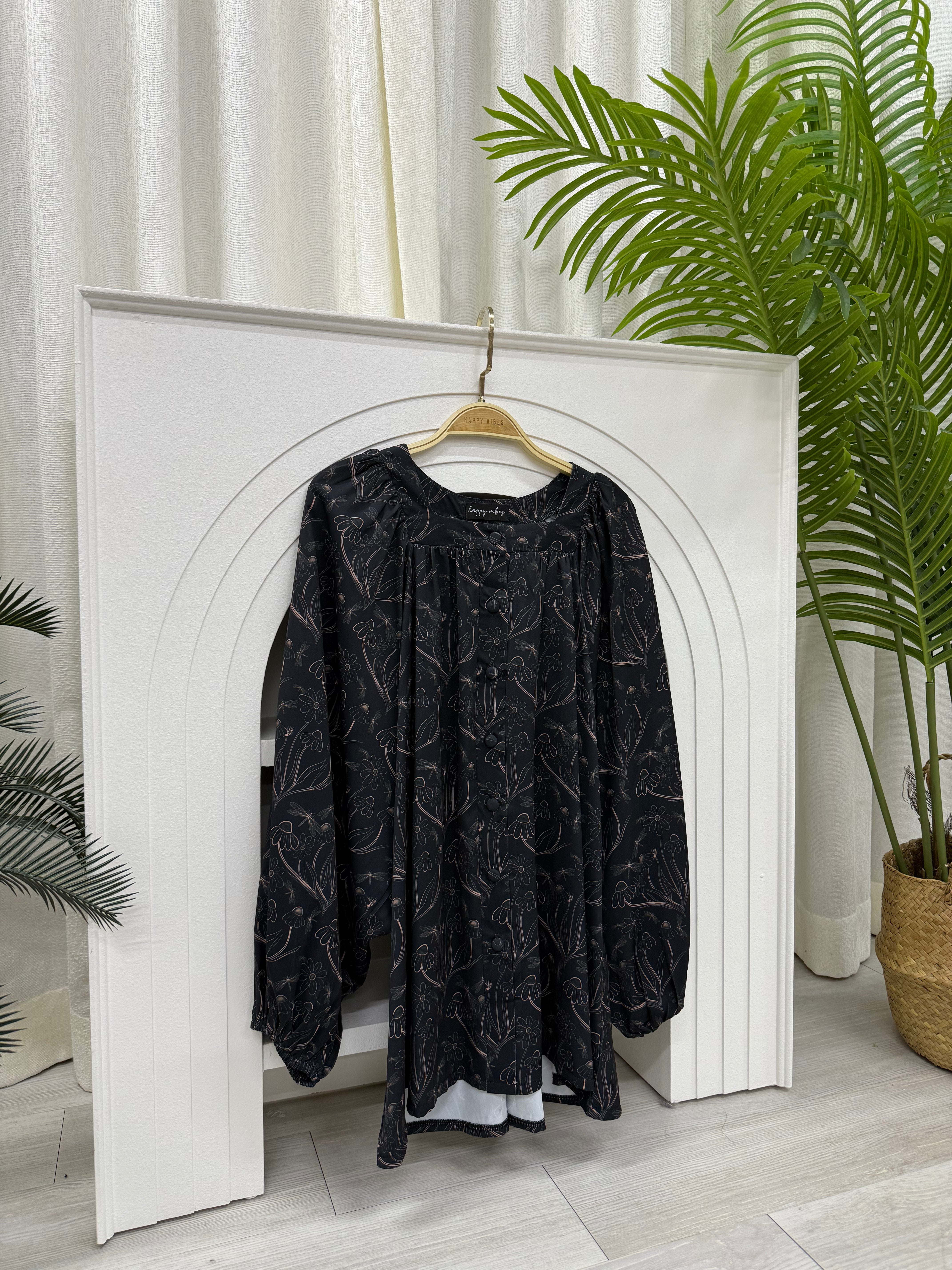 Thea Printed Breezy Top Cooling