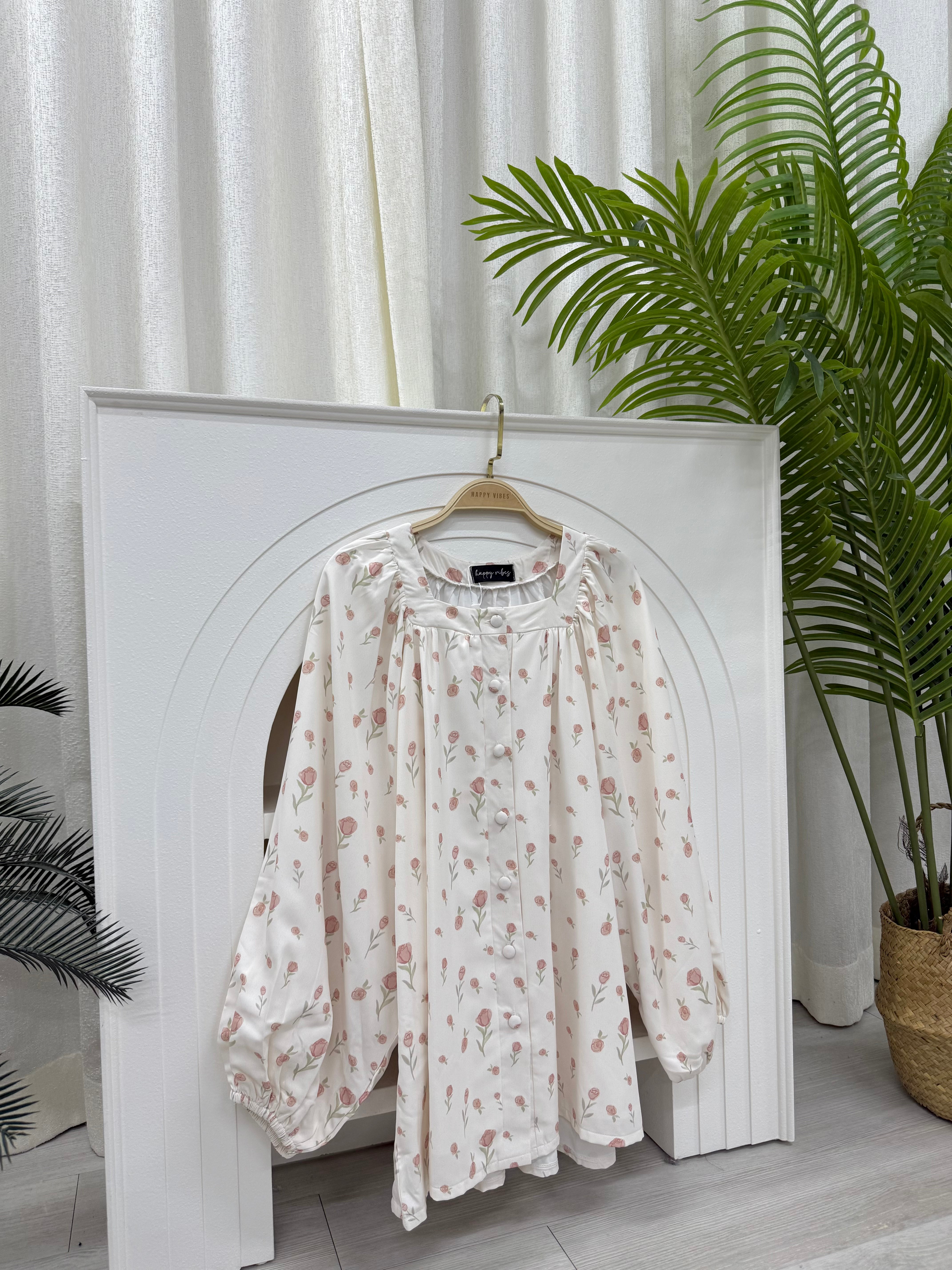 Thea Printed Breezy Top Cooling