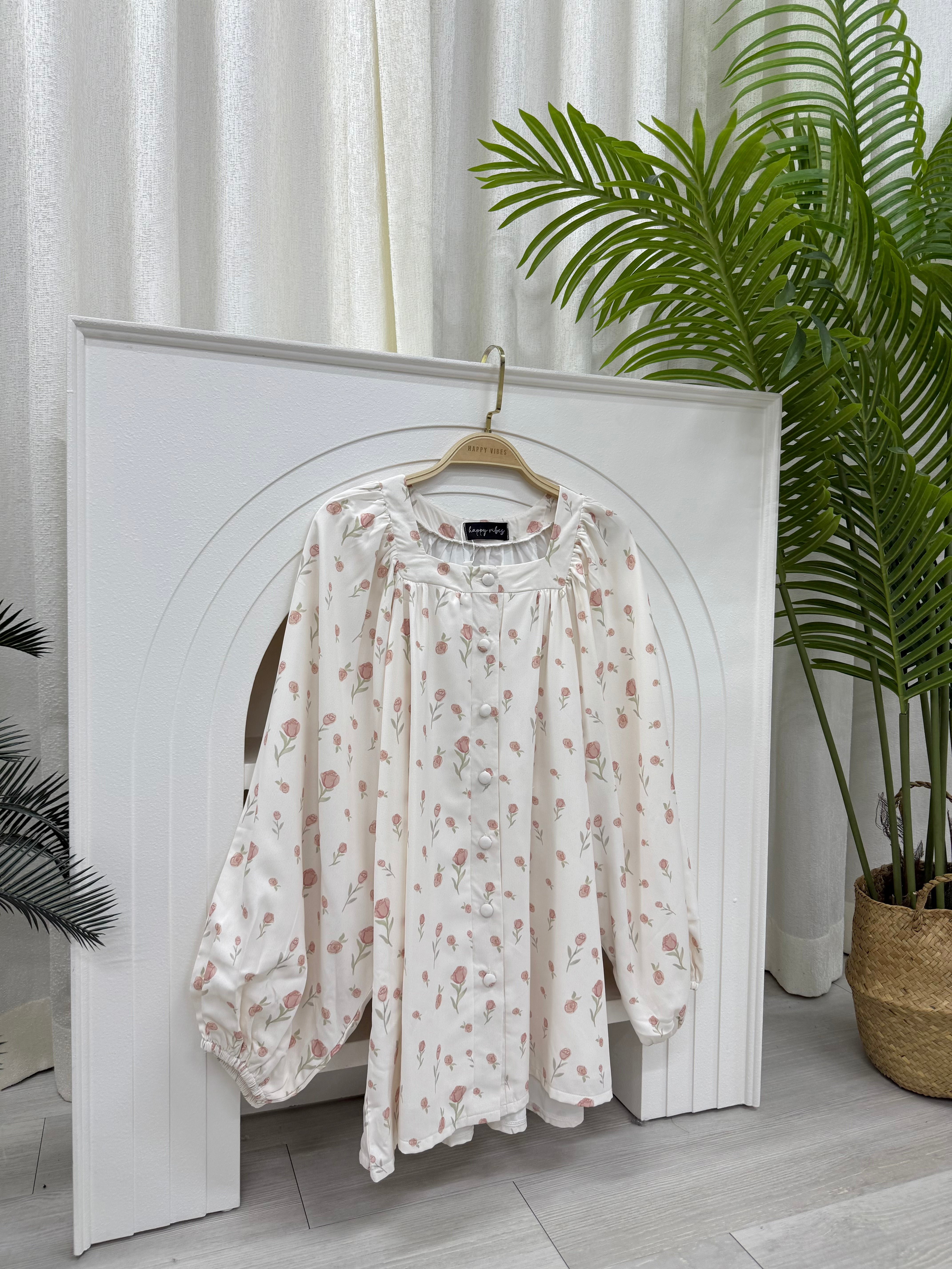 Thea Printed Breezy Top Cooling