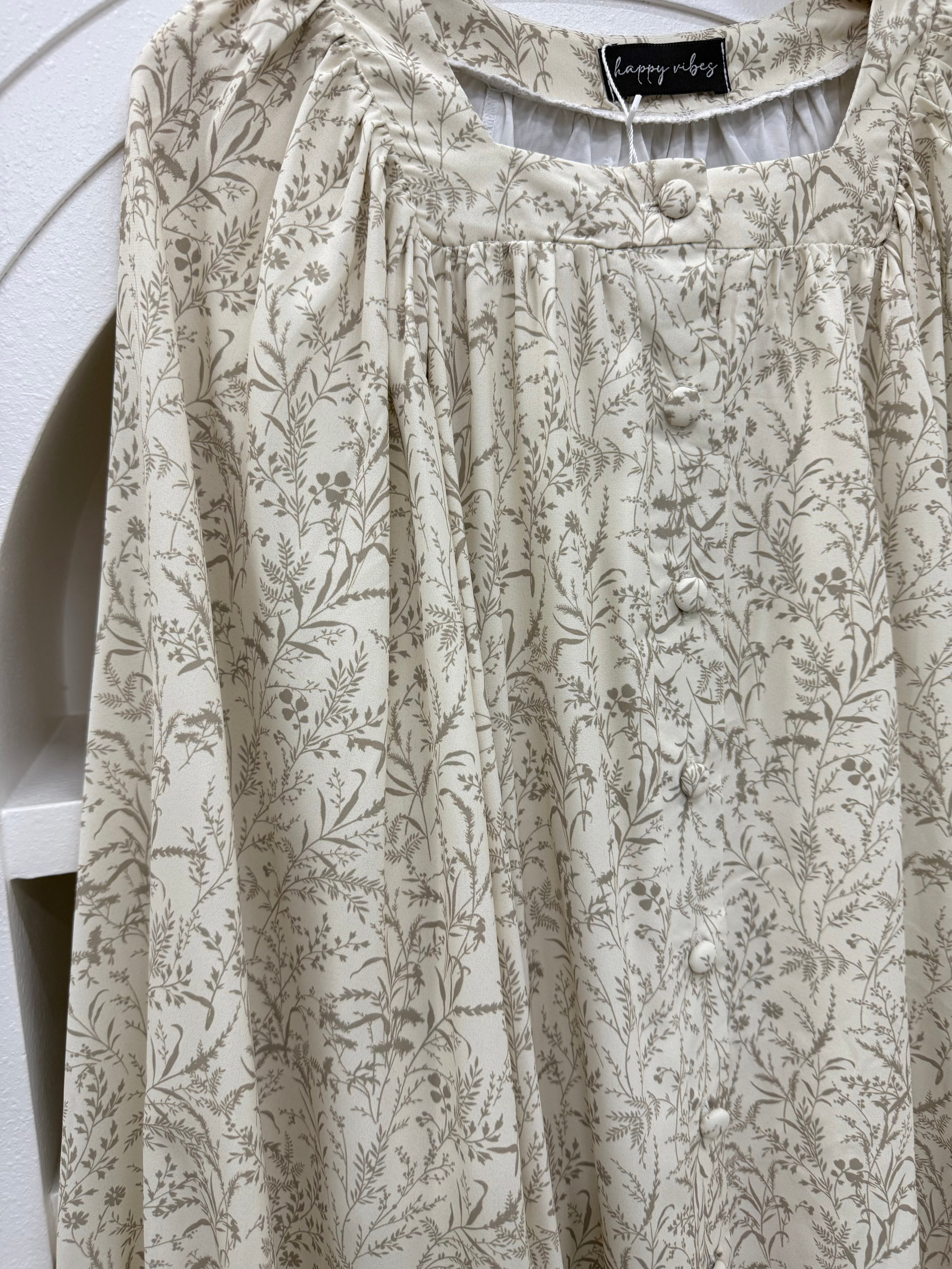 Thea Printed Breezy Top Cooling