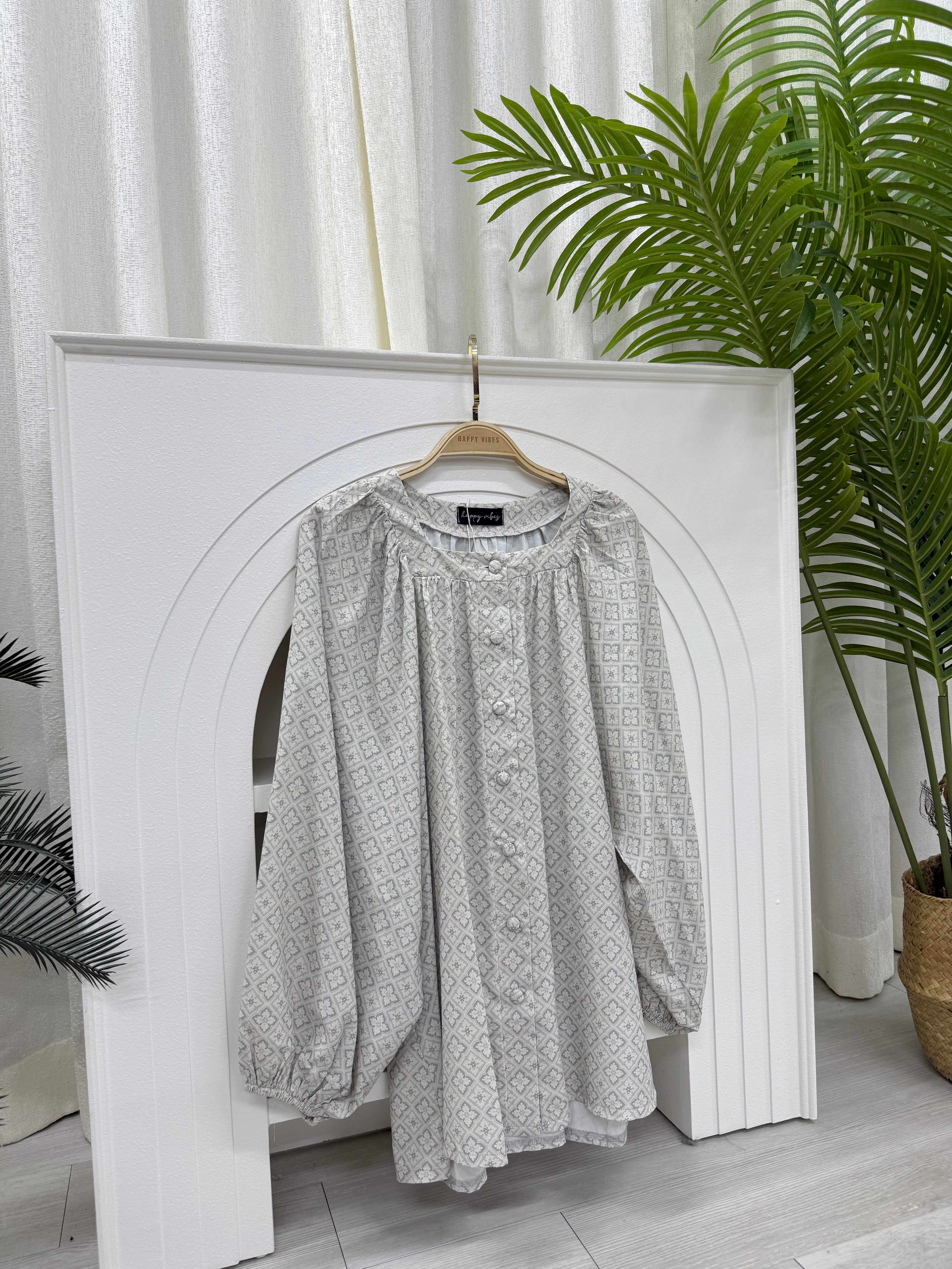 Thea Printed Breezy Top Cooling