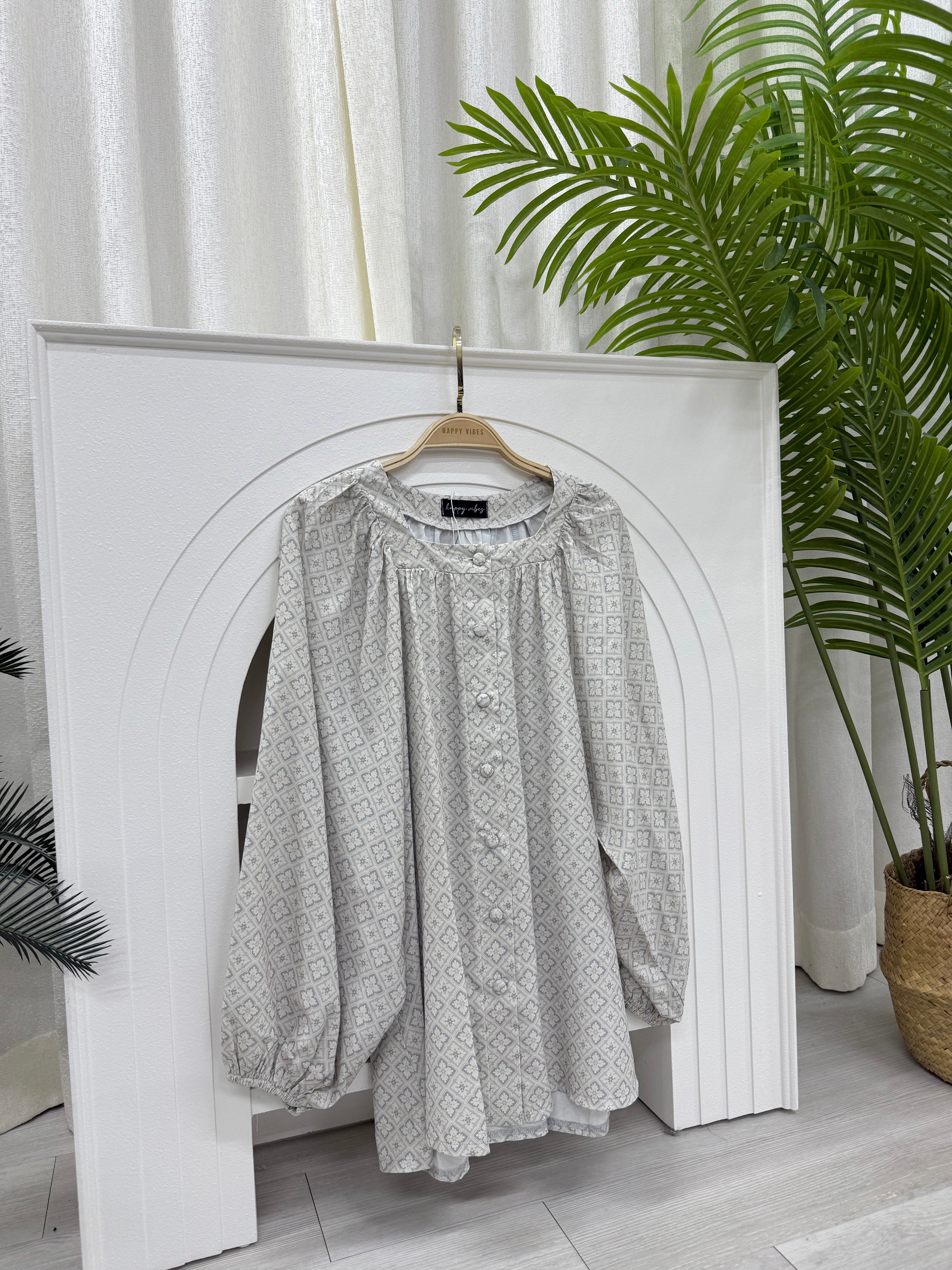 Thea Printed Breezy Top Cooling