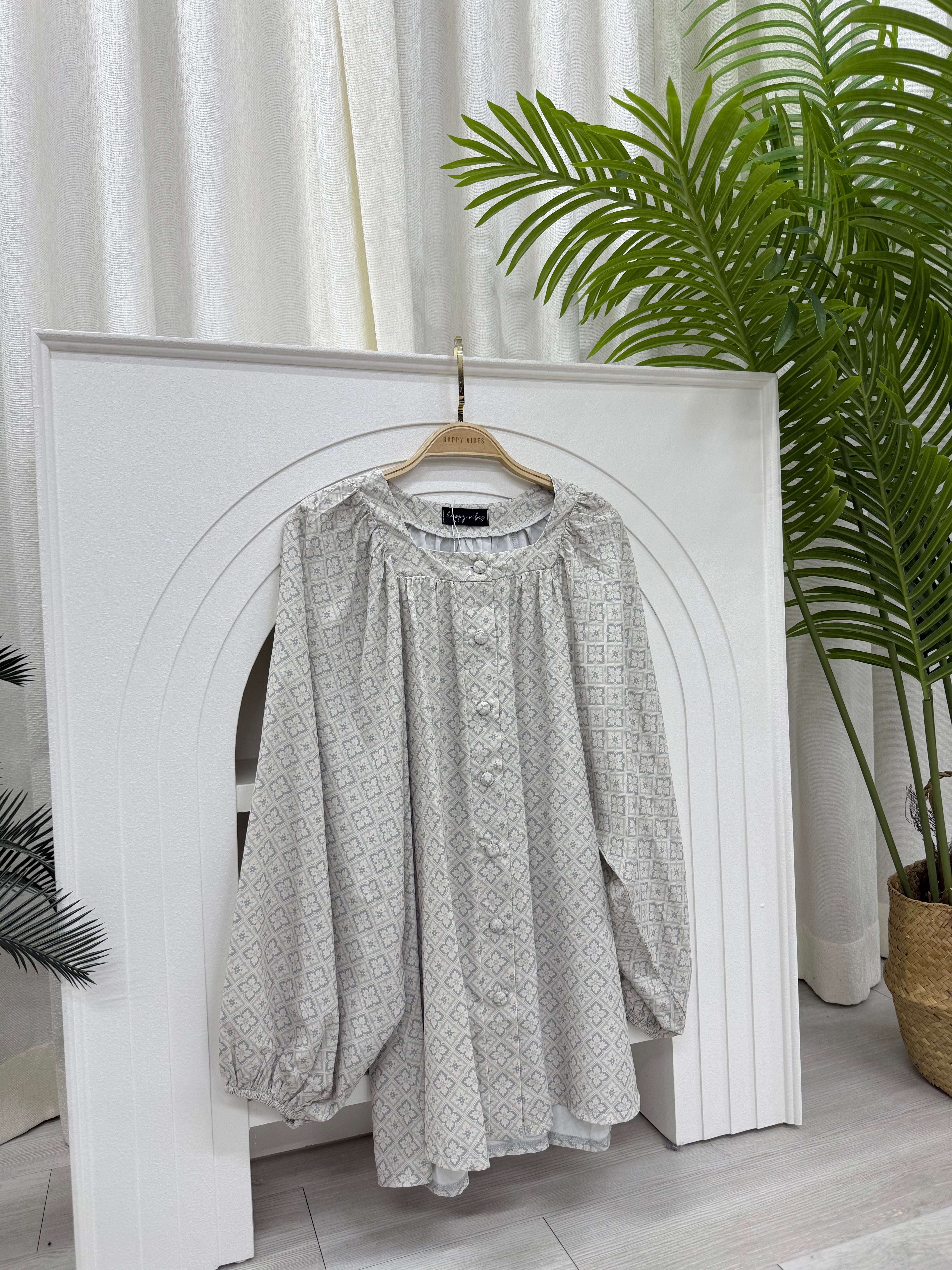 Thea Printed Breezy Top Cooling