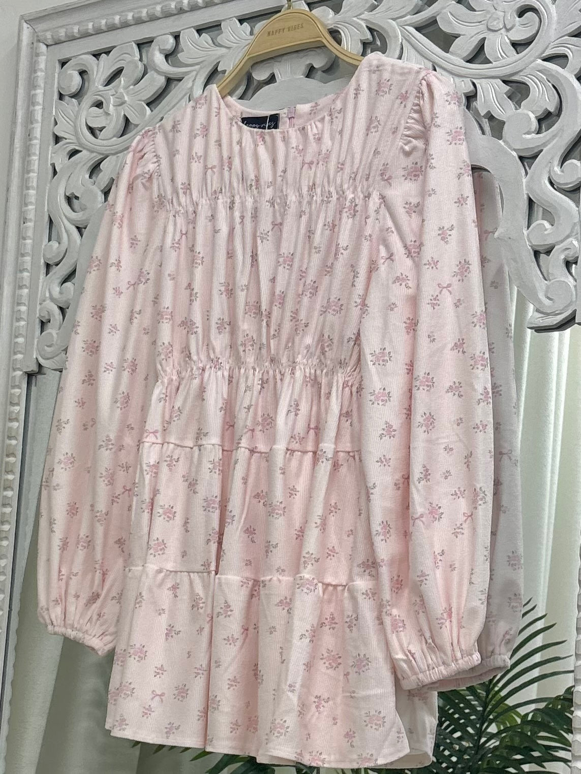 Freya Printed Ruched Top