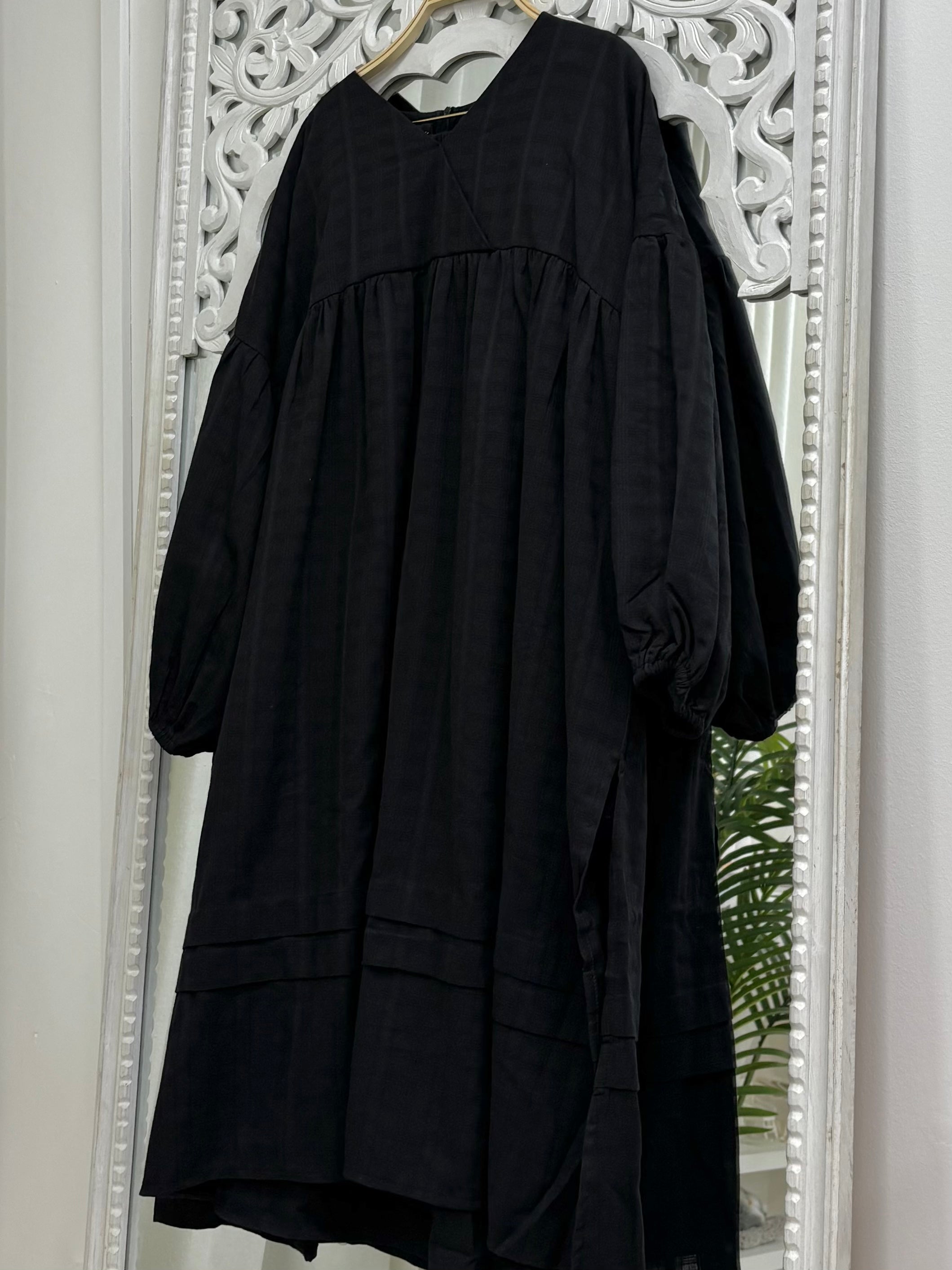 Kimora Skirt Set - Mono Plaid