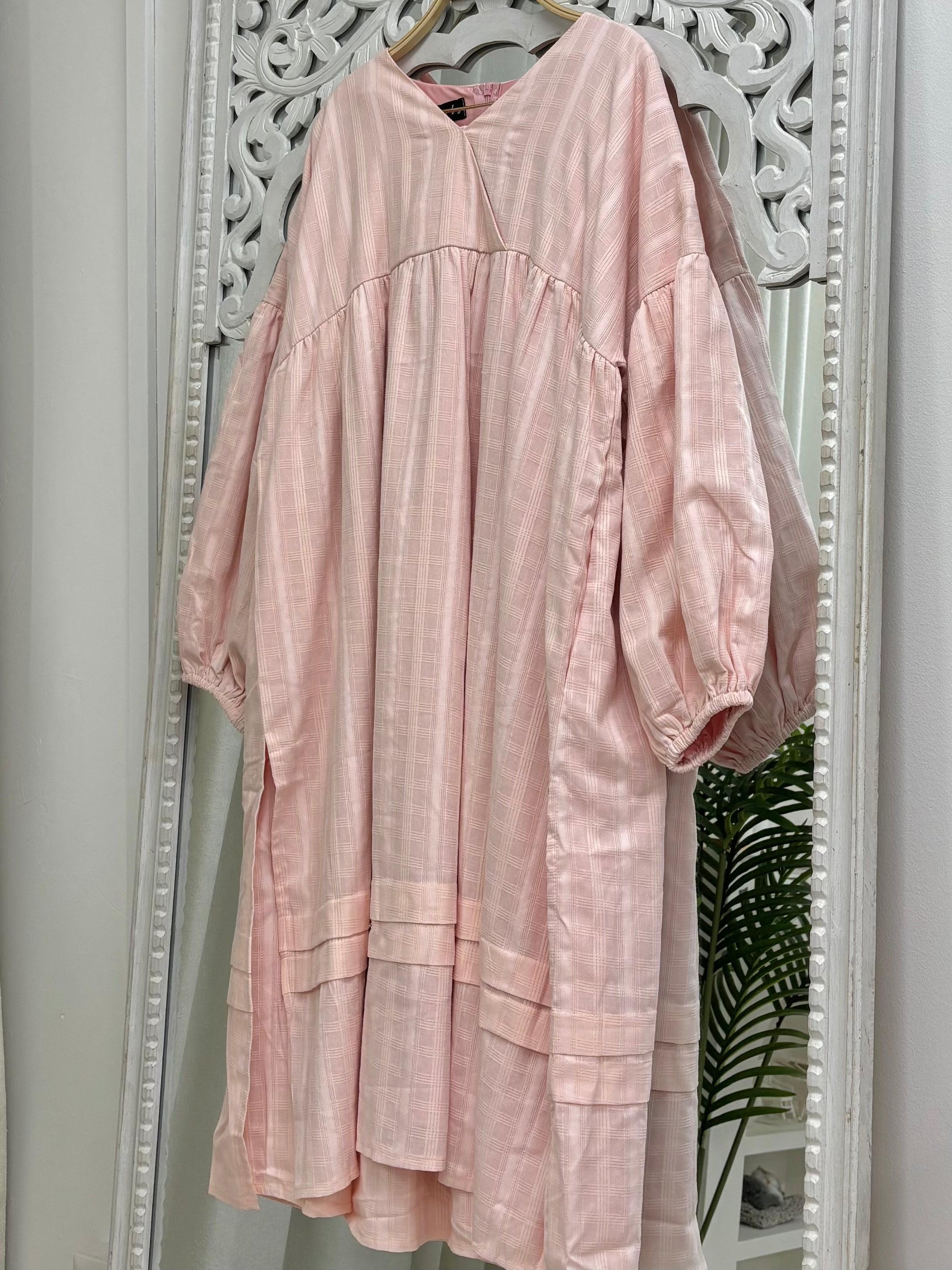 Kimora Skirt Set - Mono Plaid