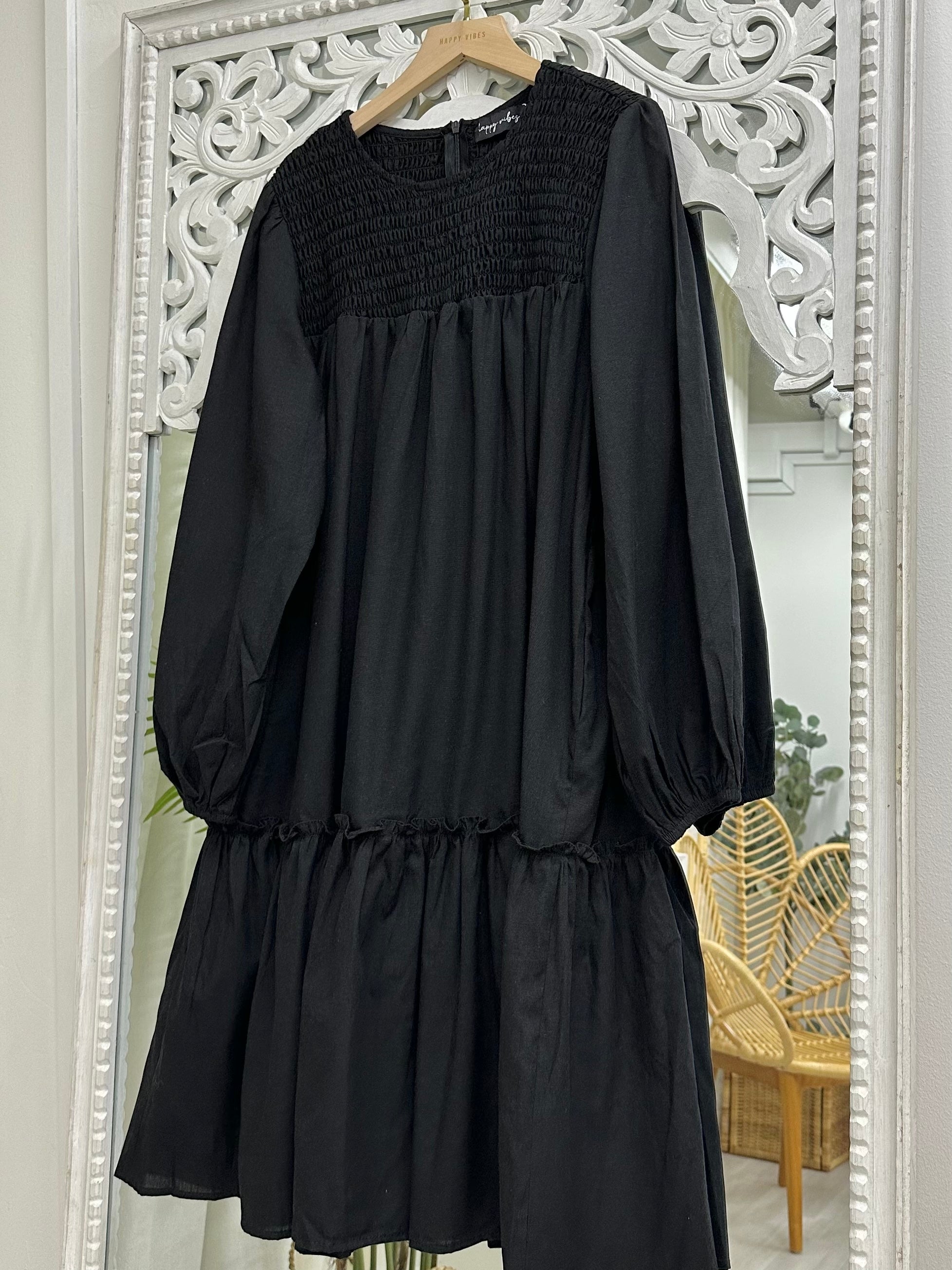 Aurora Smock Frill Tunic HV Label