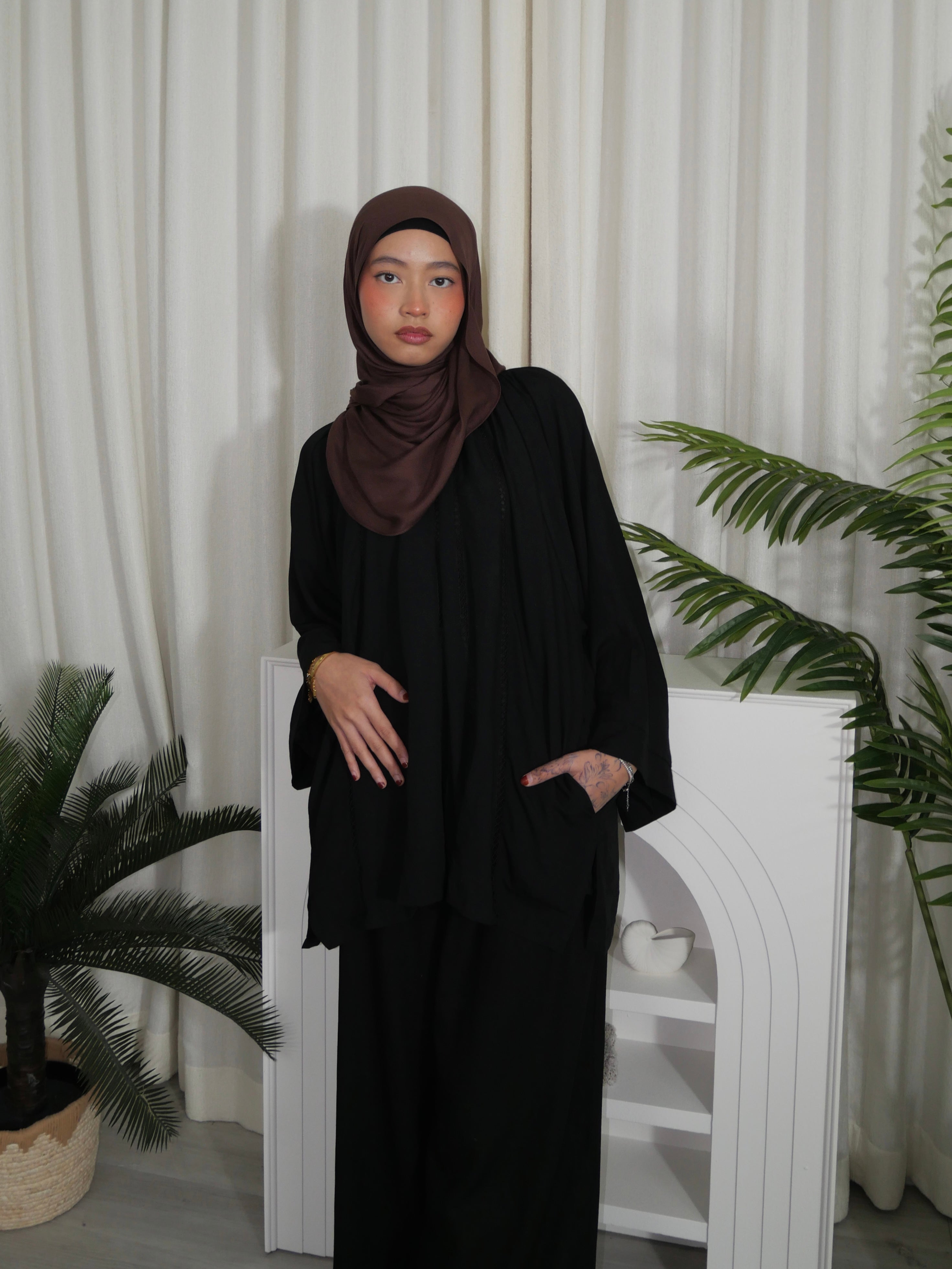 Ariana Lace Long Blouse