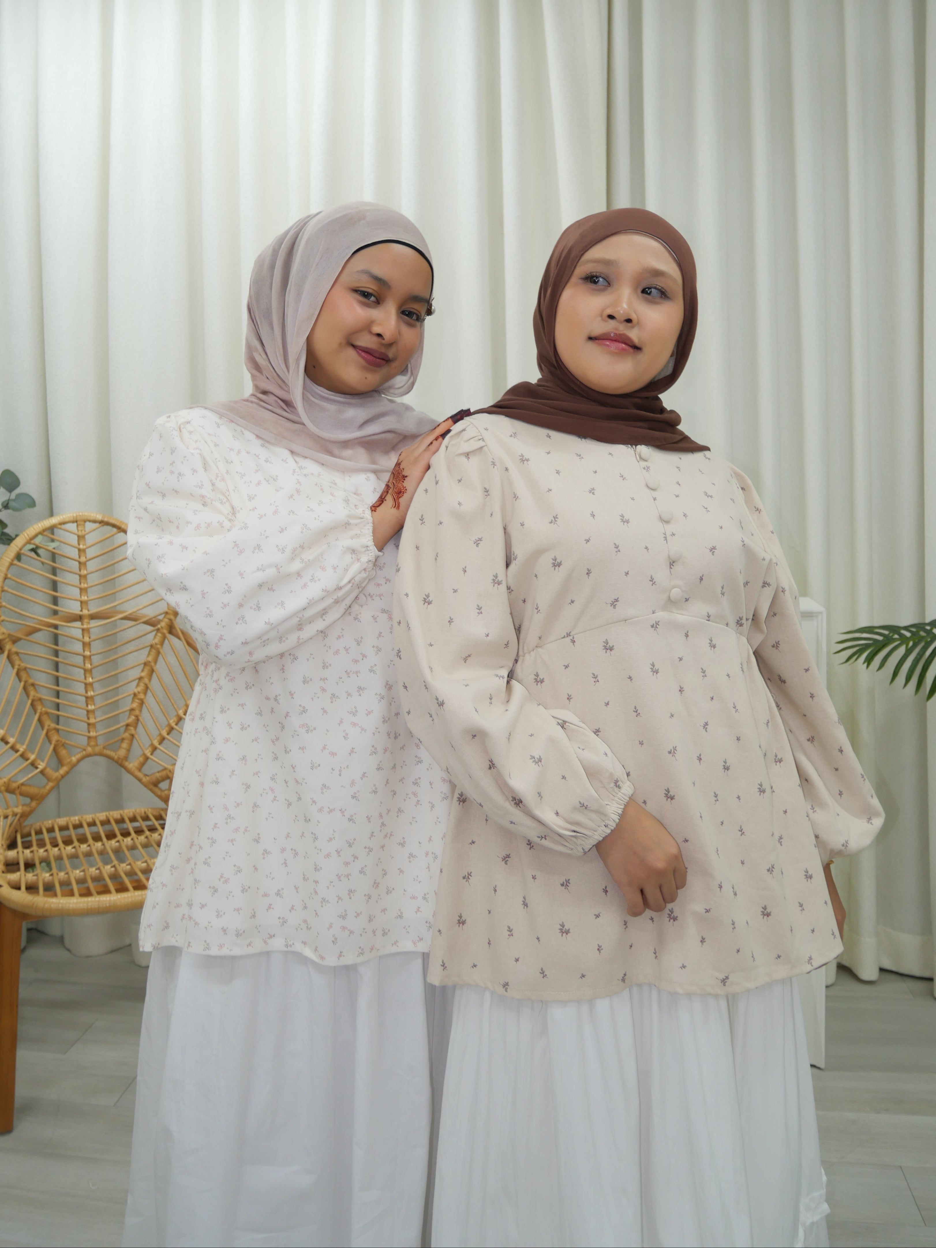 Arabella Peplum Linen Top