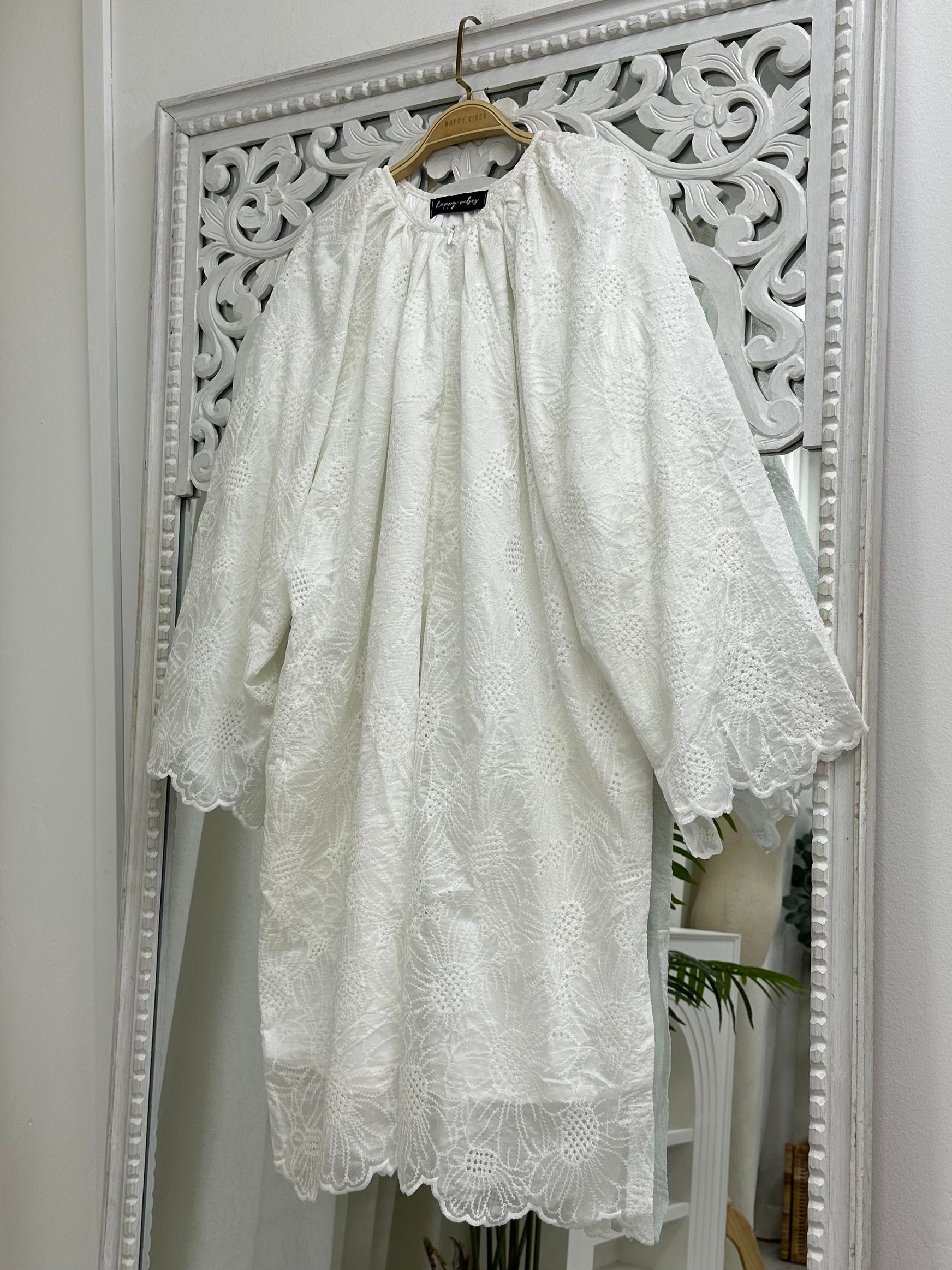 The Safa Organza Tunic Nursing Friendly