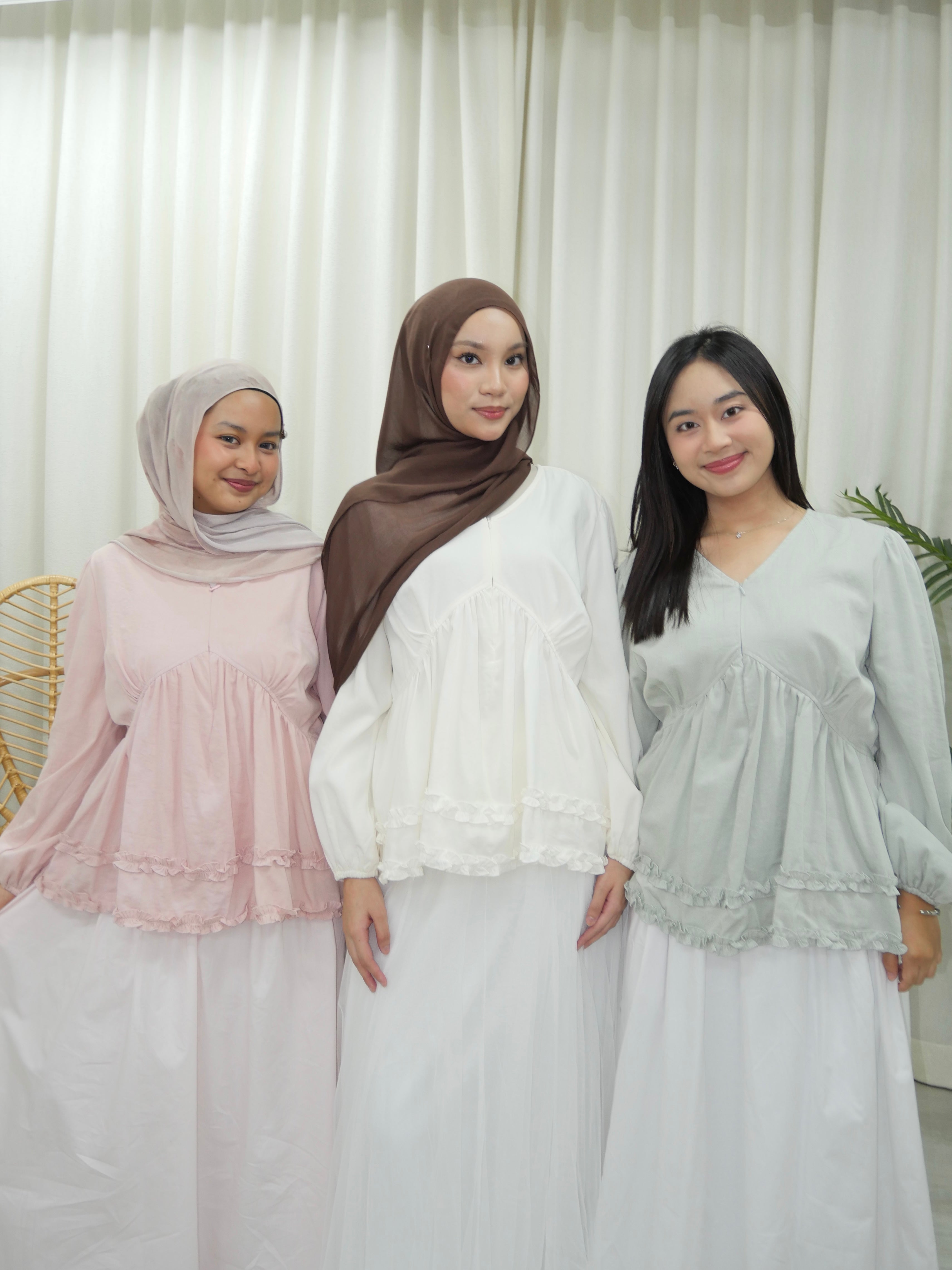 Sunday Ruffles Top Hv Label