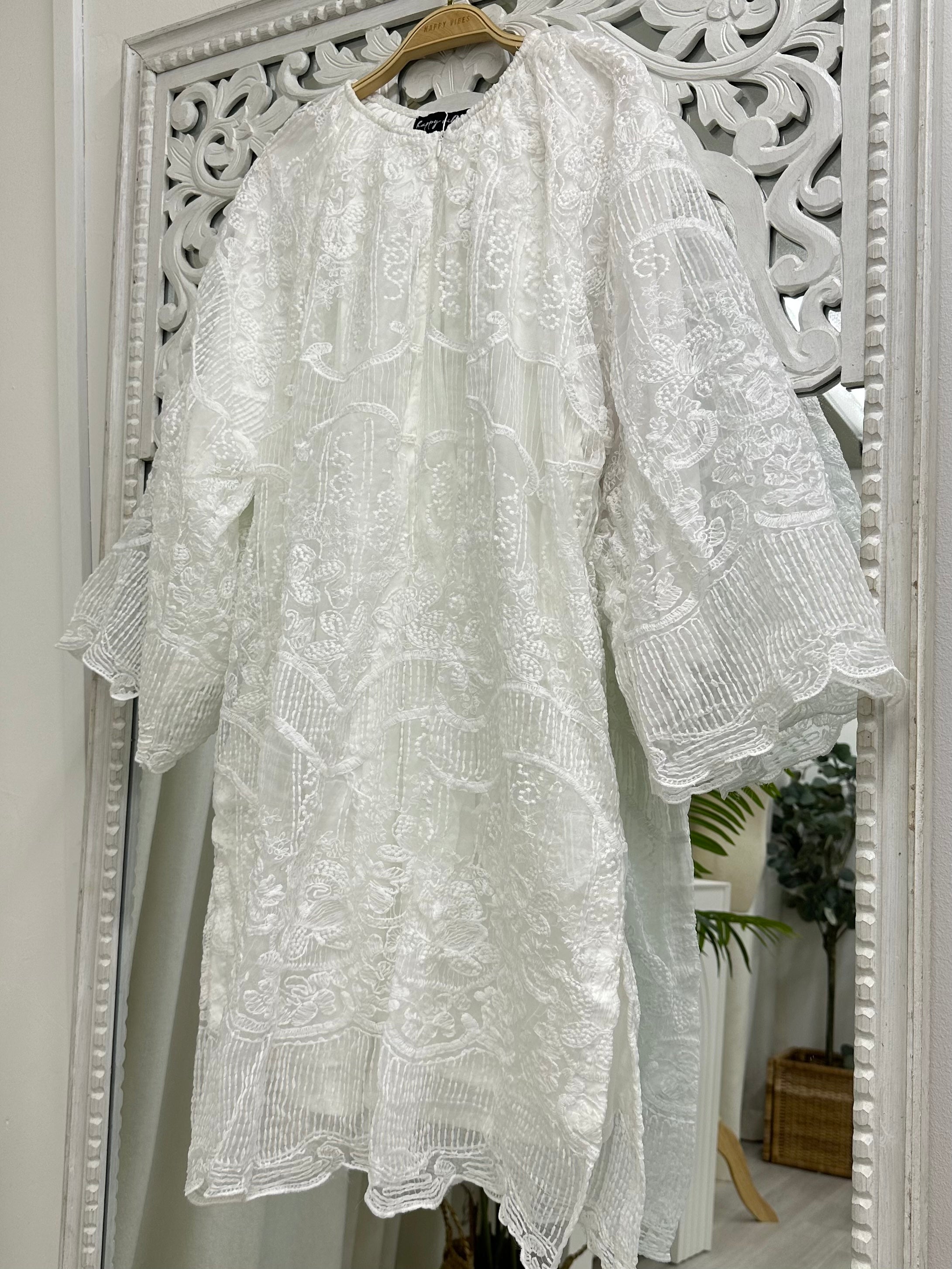 Celestia Organza Tunic Nursing Friendly