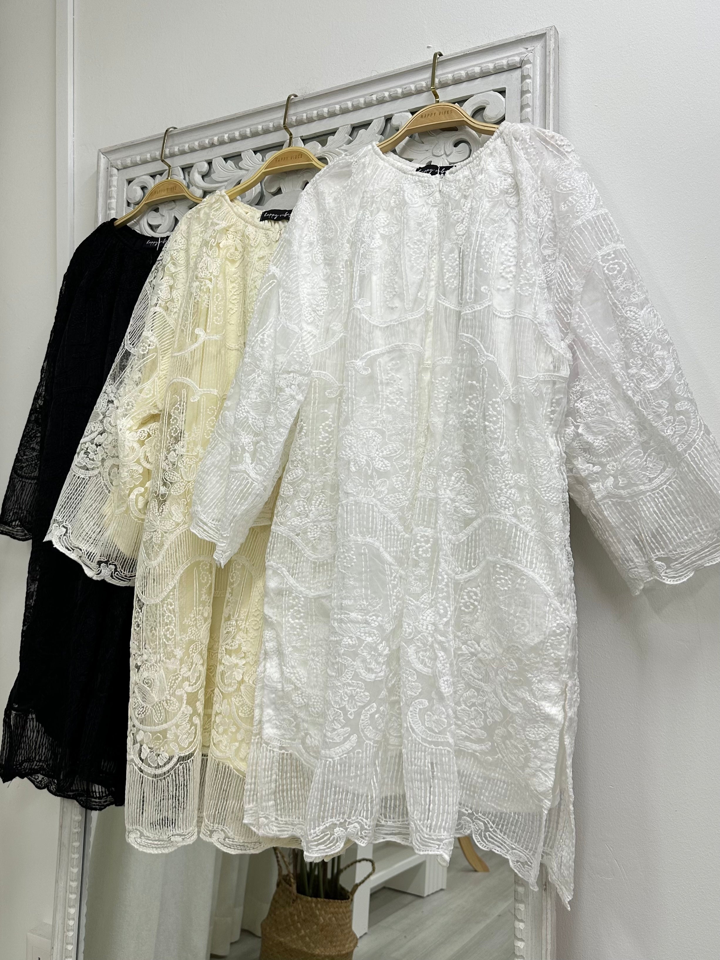 Celestia Organza Tunic Nursing Friendly