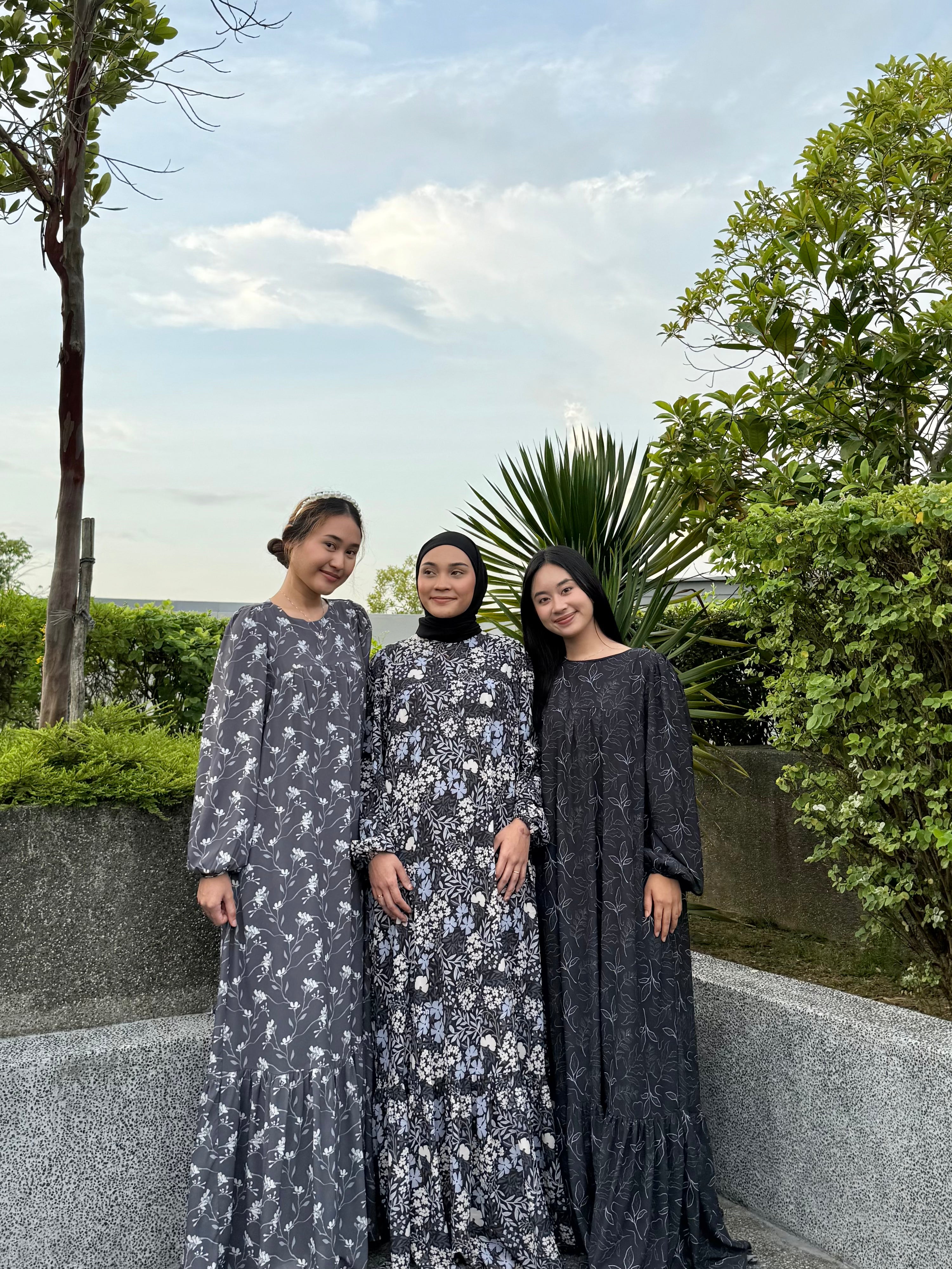 Printed Doll Premium Chiffon Dress