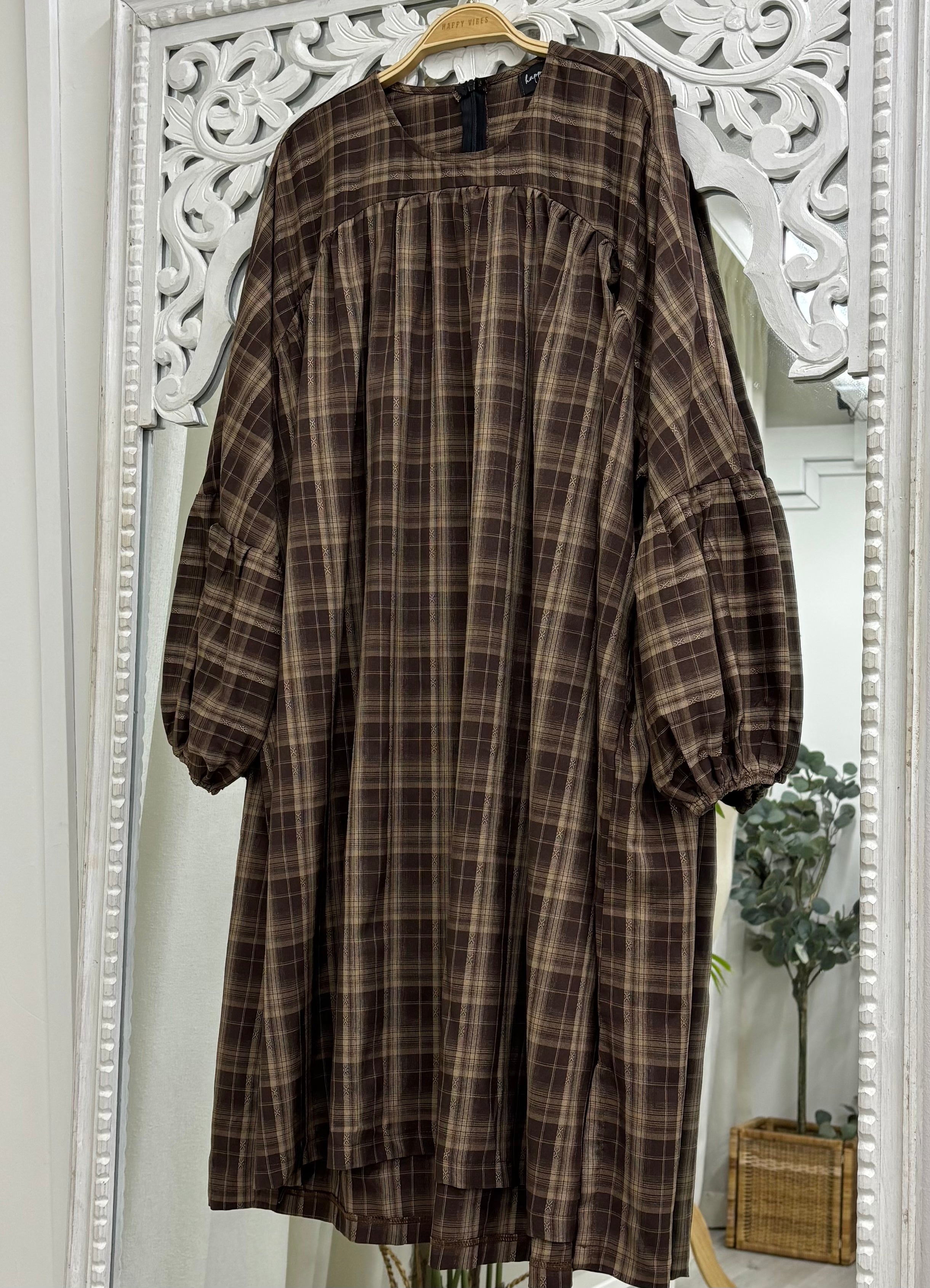 Winne Puff Sleeve Tunic HV Label