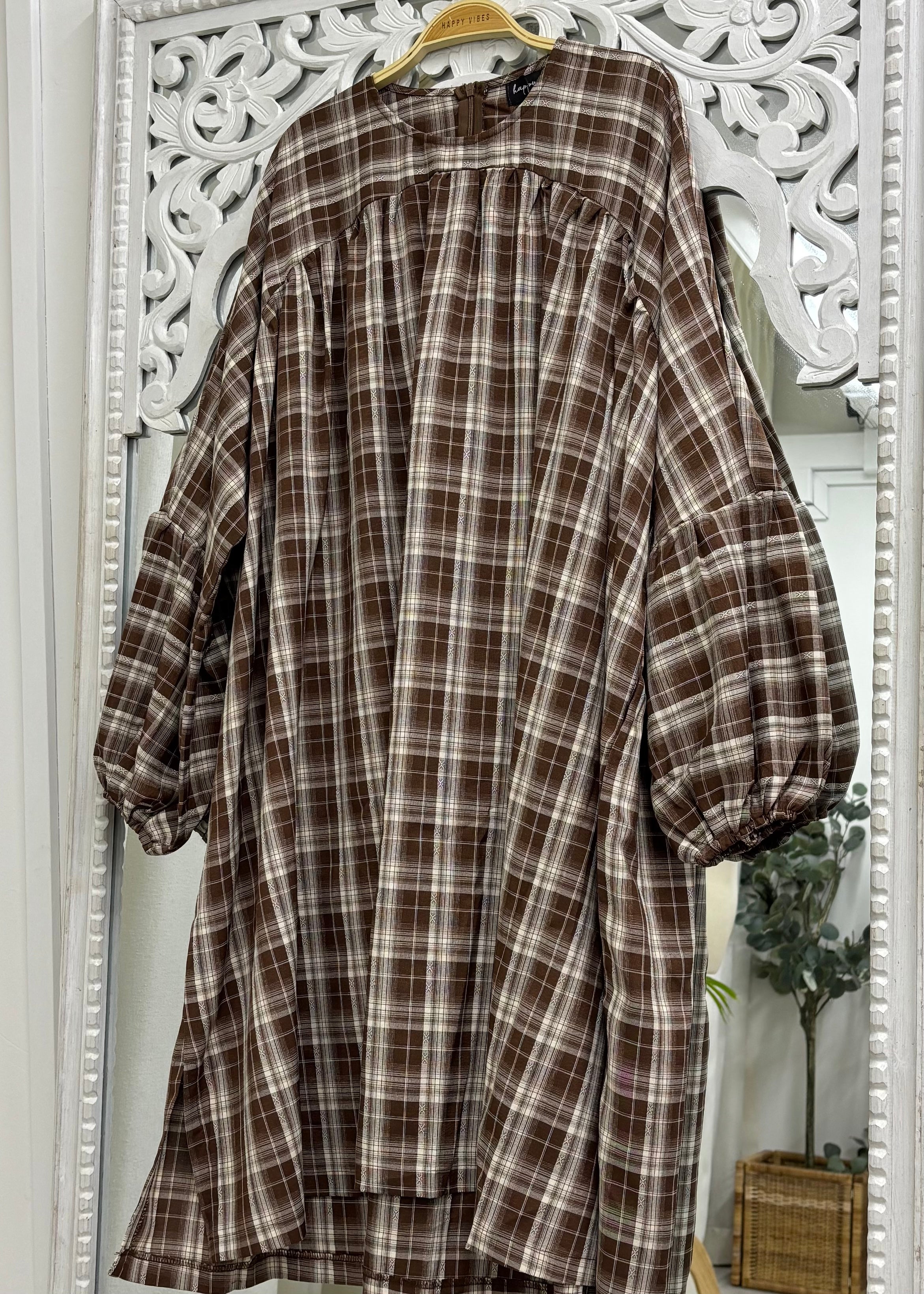 Winne Puff Sleeve Tunic HV Label