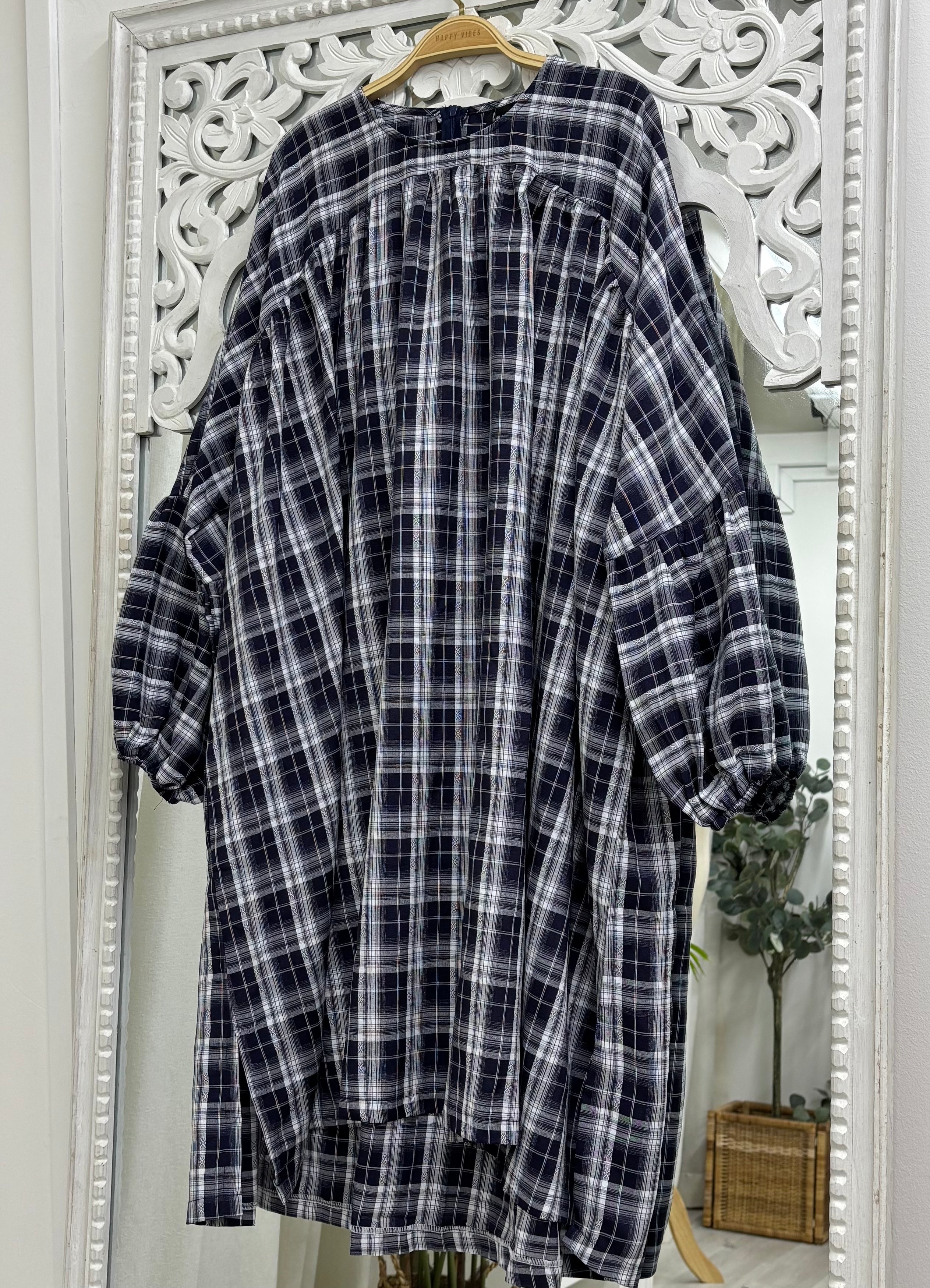 Winne Puff Sleeve Tunic HV Label