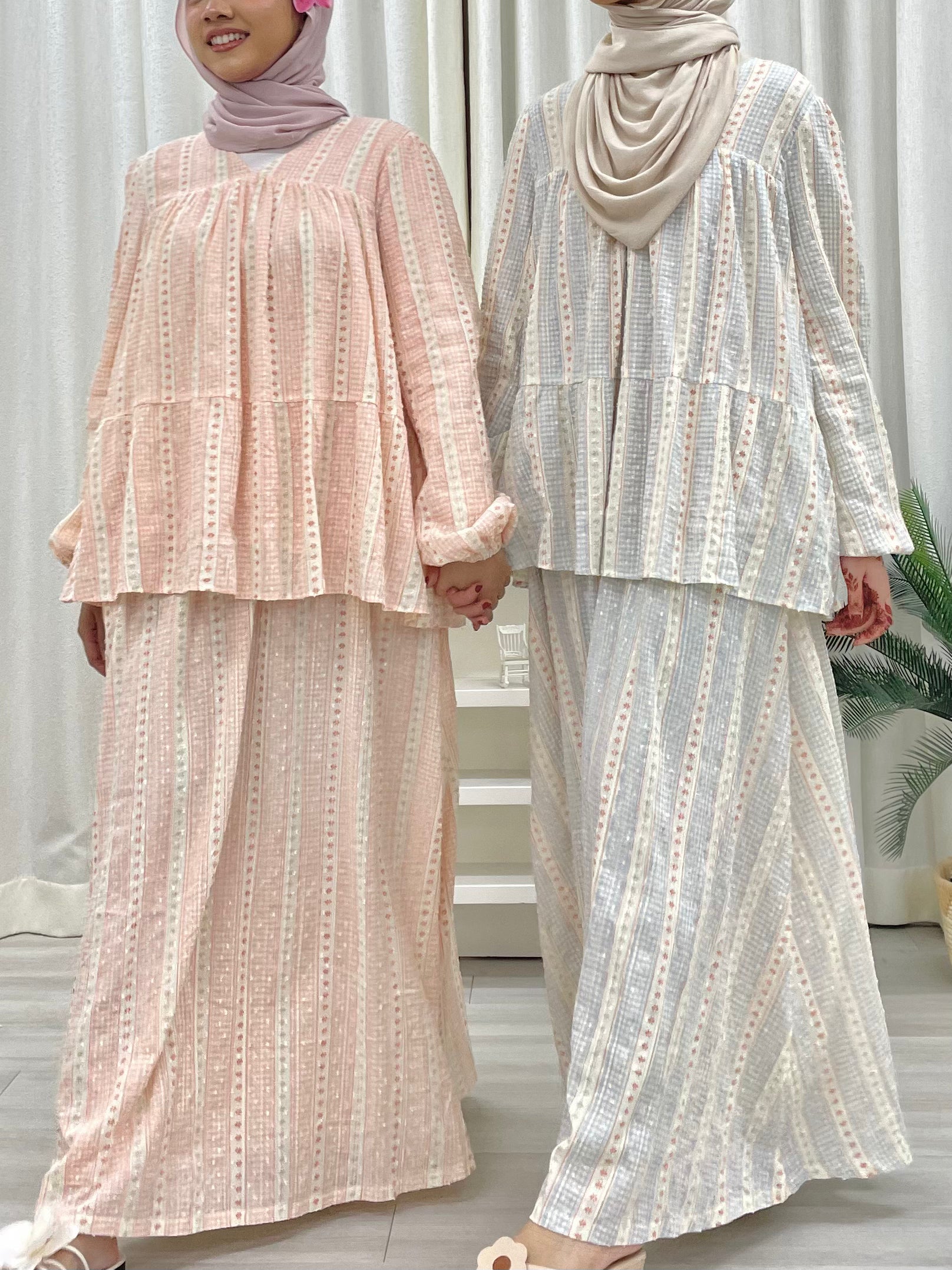 Tiers of Grace Elegant Skirt Set