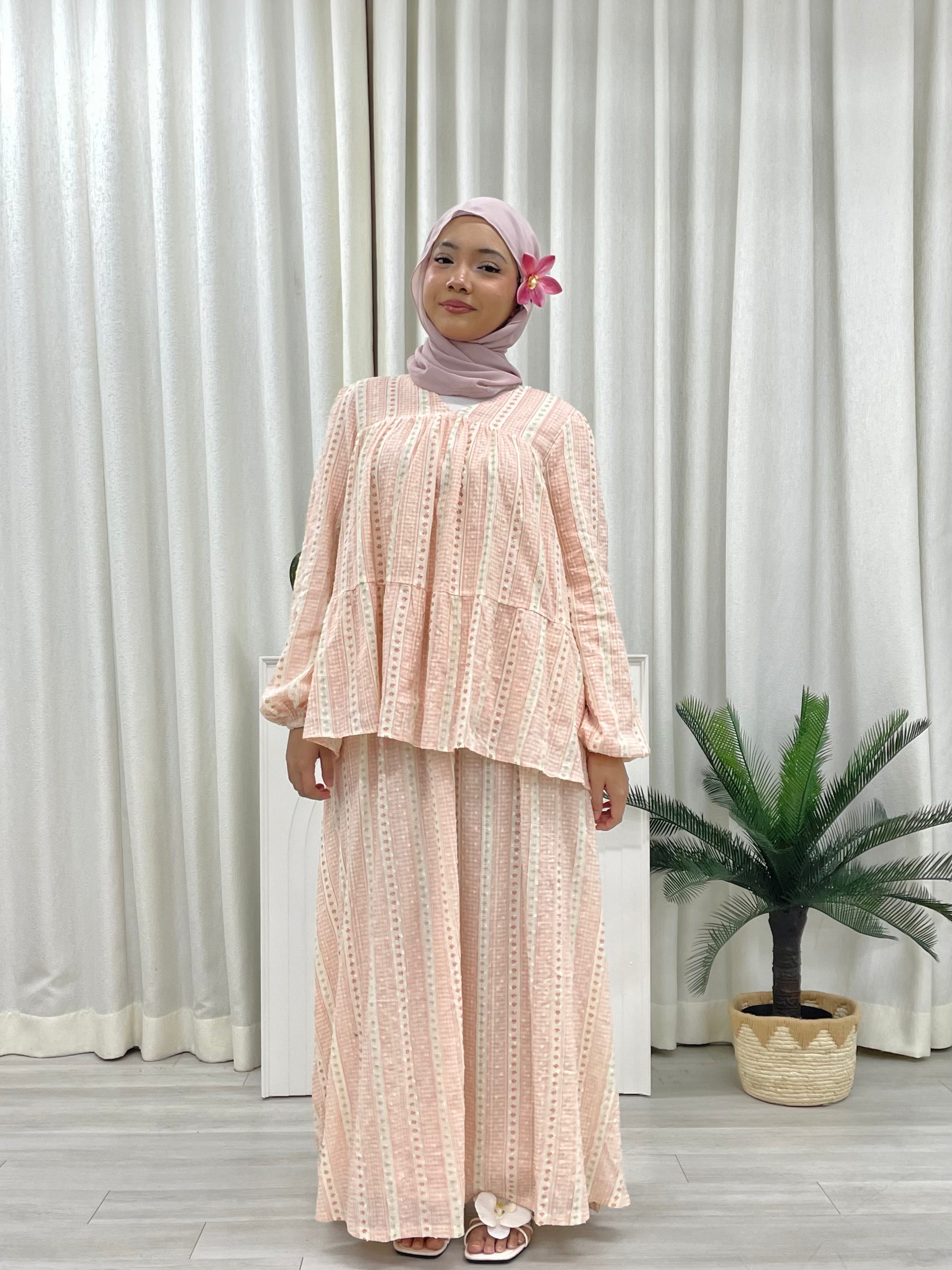 Tiers of Grace Elegant Skirt Set