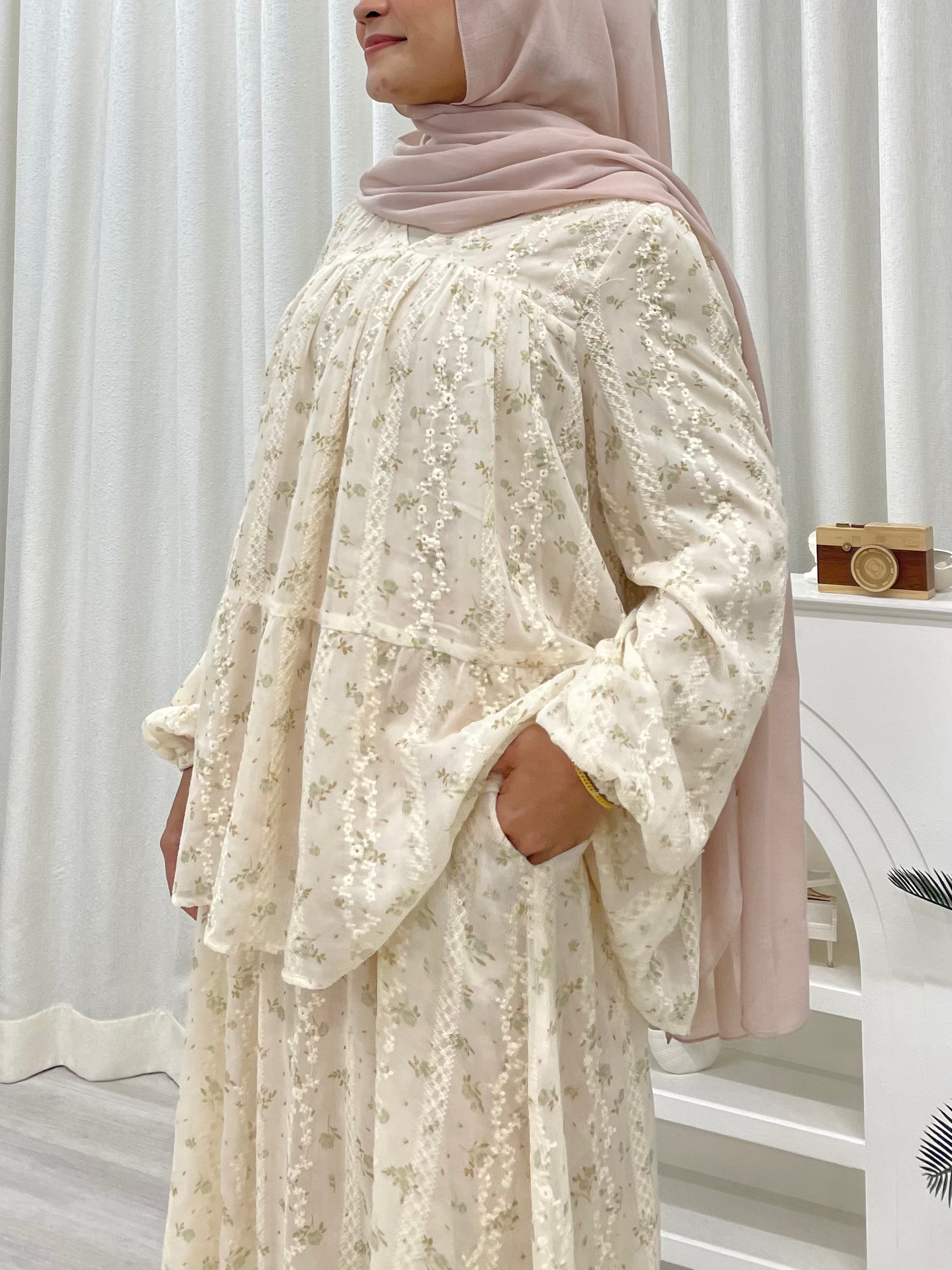 Tiers of Grace Elegant Skirt Set