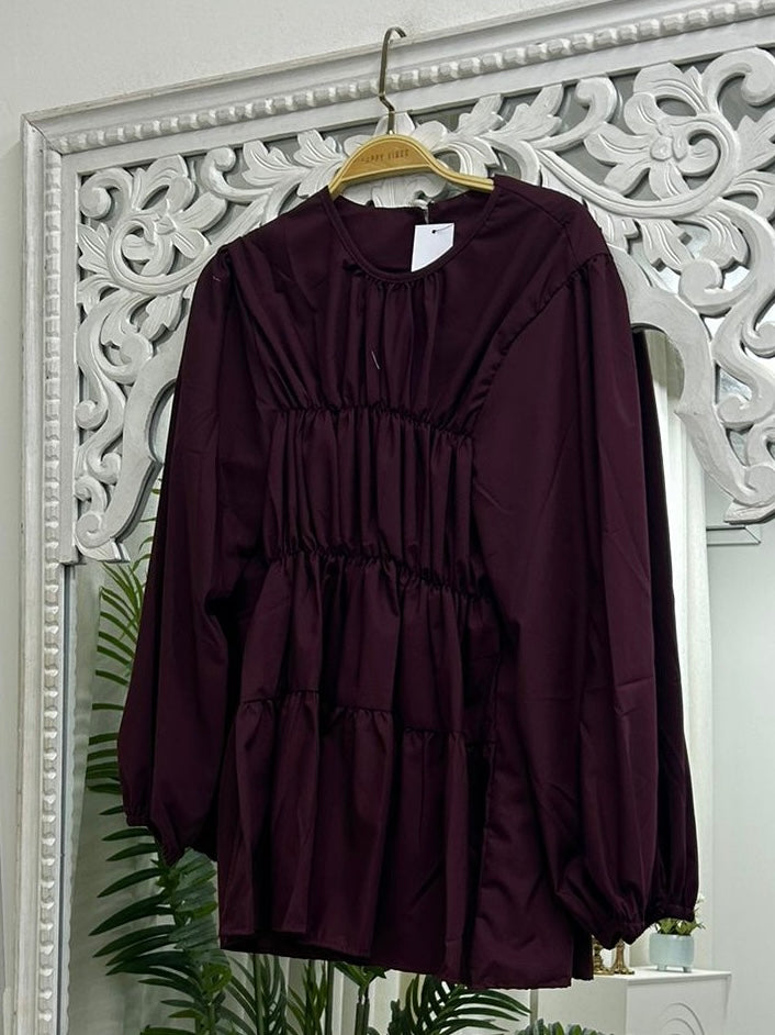 Freya Soft Ruched Top Basic