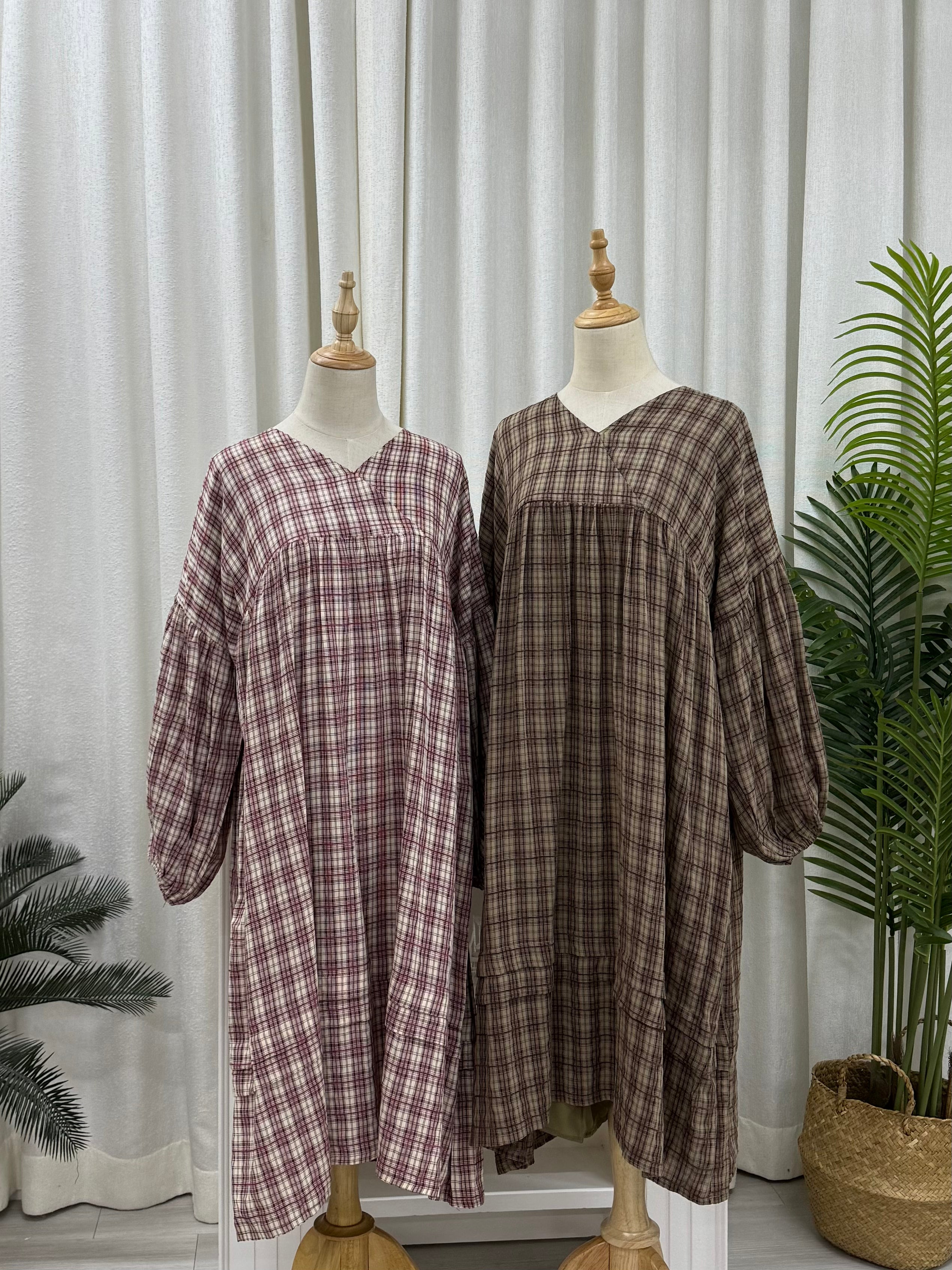 Kimora Tunic - Checks & Plaids