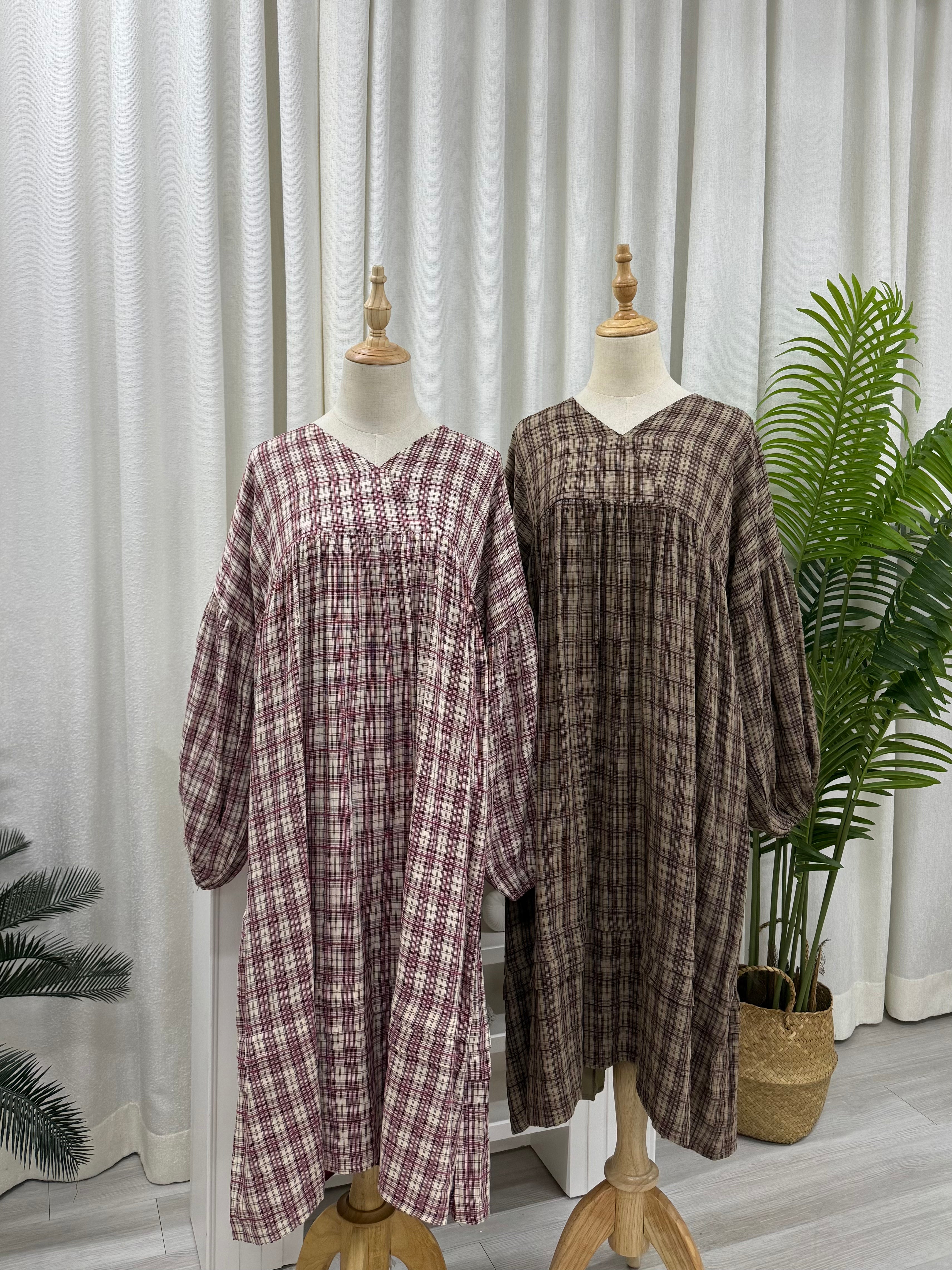 Kimora Tunic - Checks & Plaids