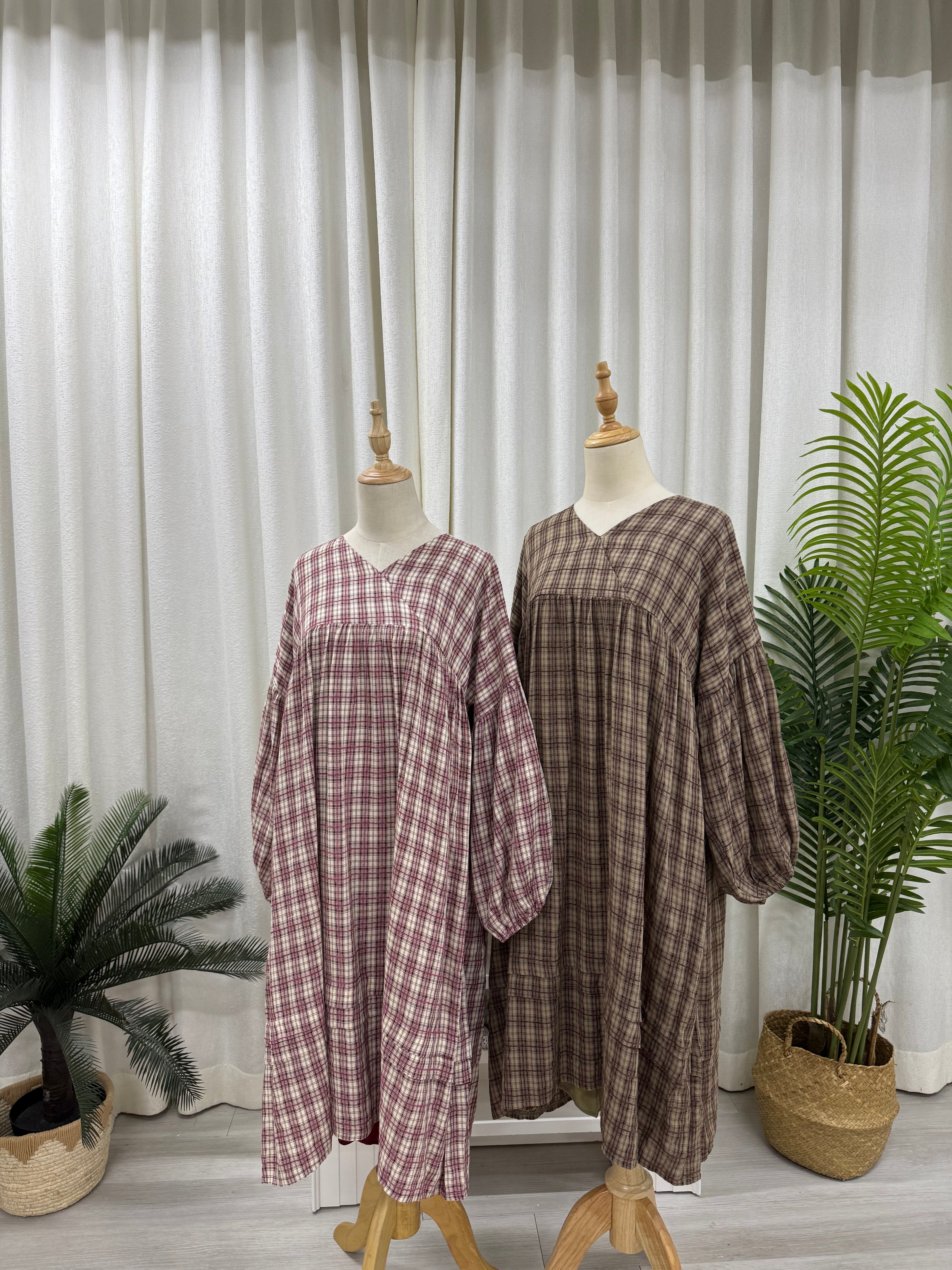 Kimora Tunic - Checks & Plaids