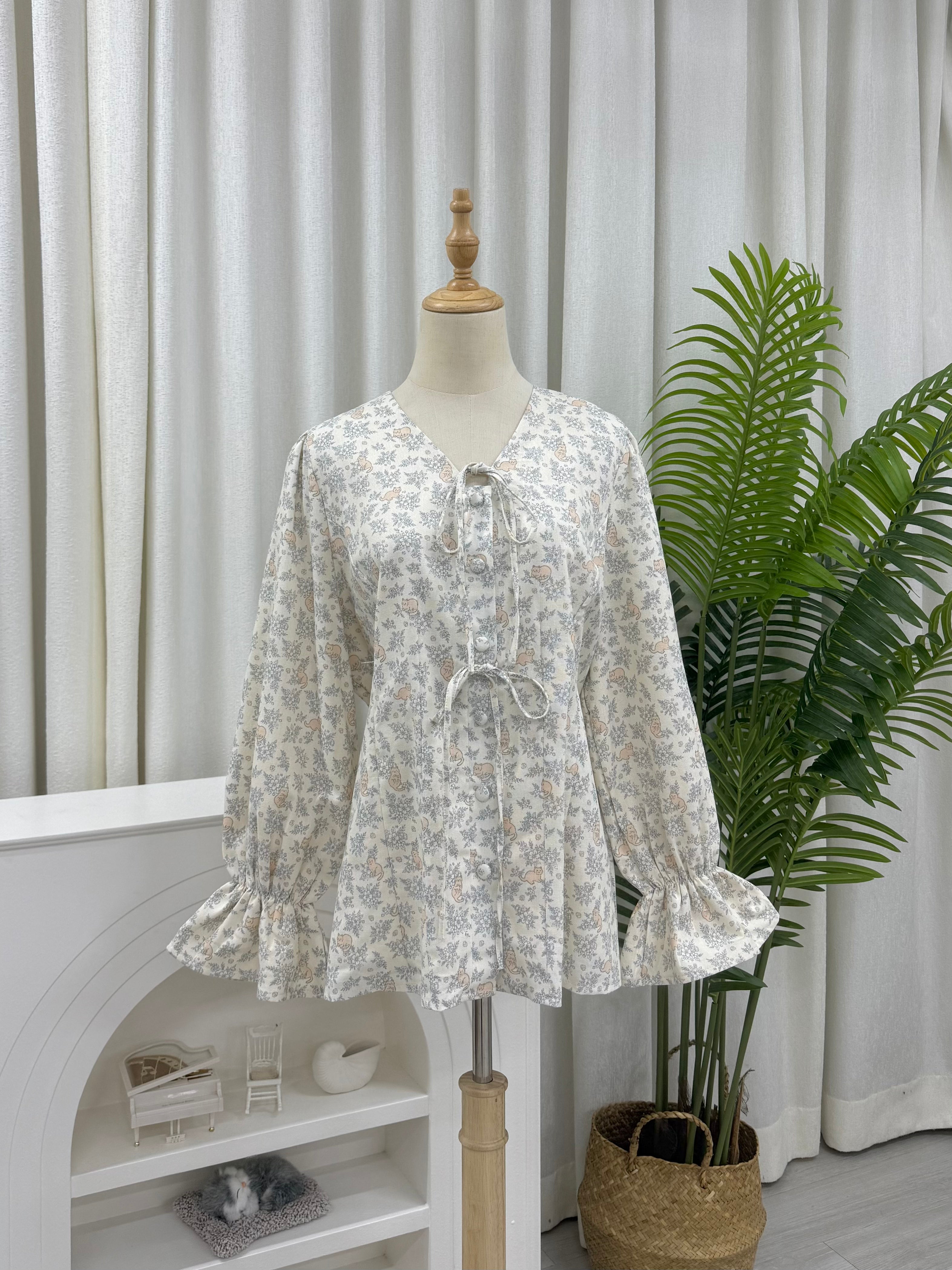 Cottage Belle Imprinted Top